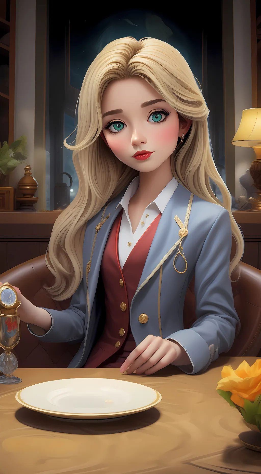 ai character: ava background