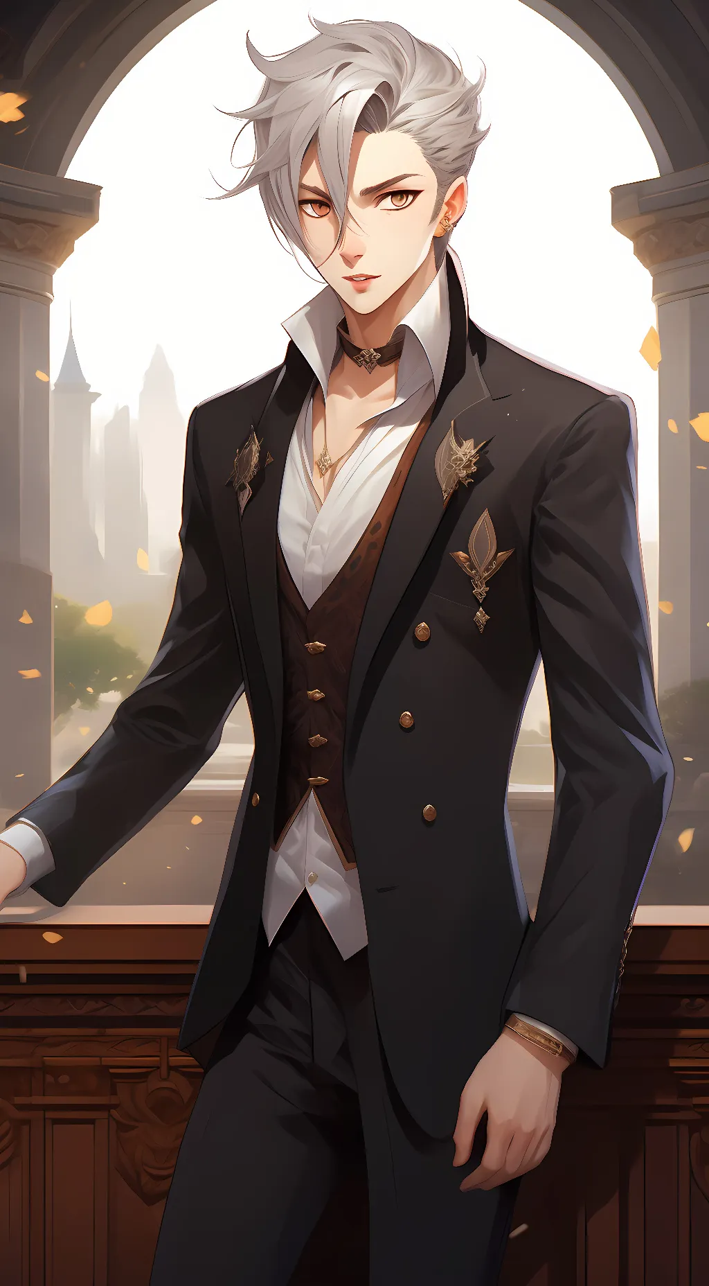 ai character: Kujo Tenn background