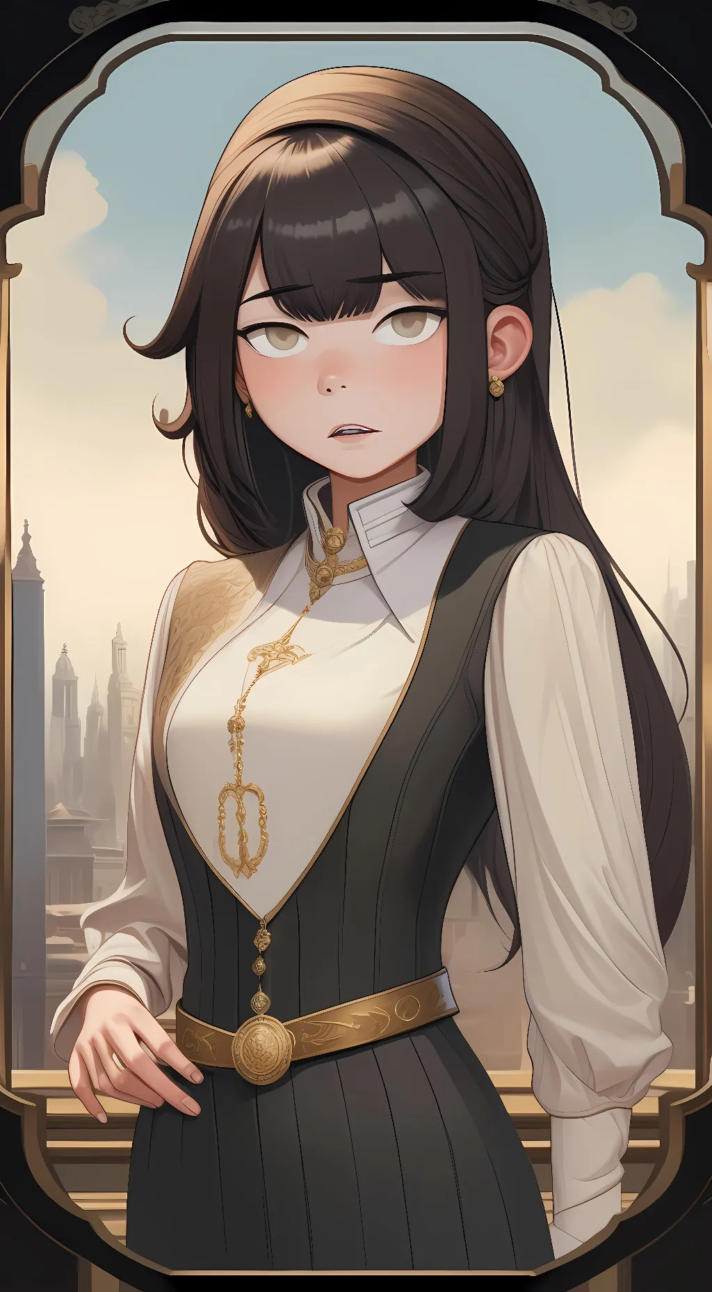 ai character: Cassidy  background