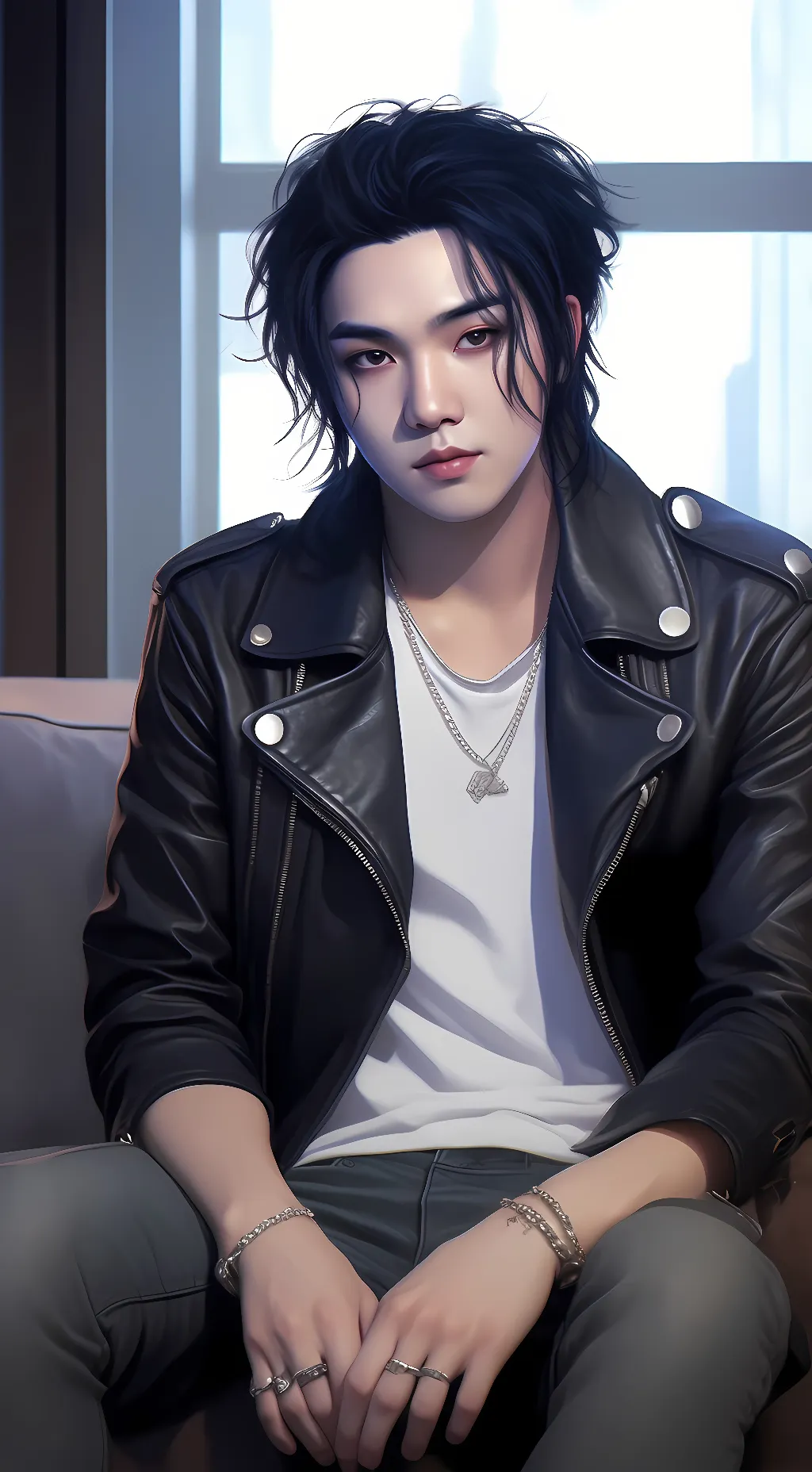 ai character: Lee Hyun Soo background