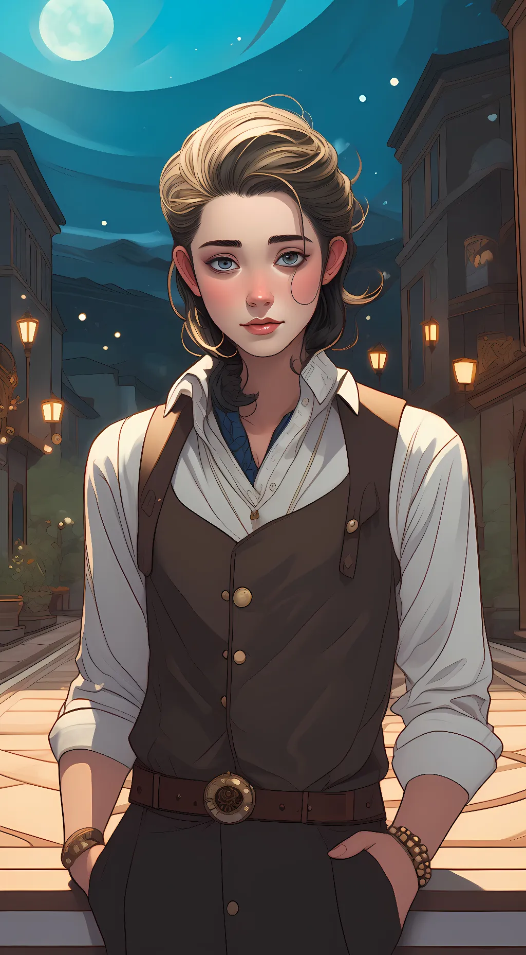 ai character: Alex☆ background