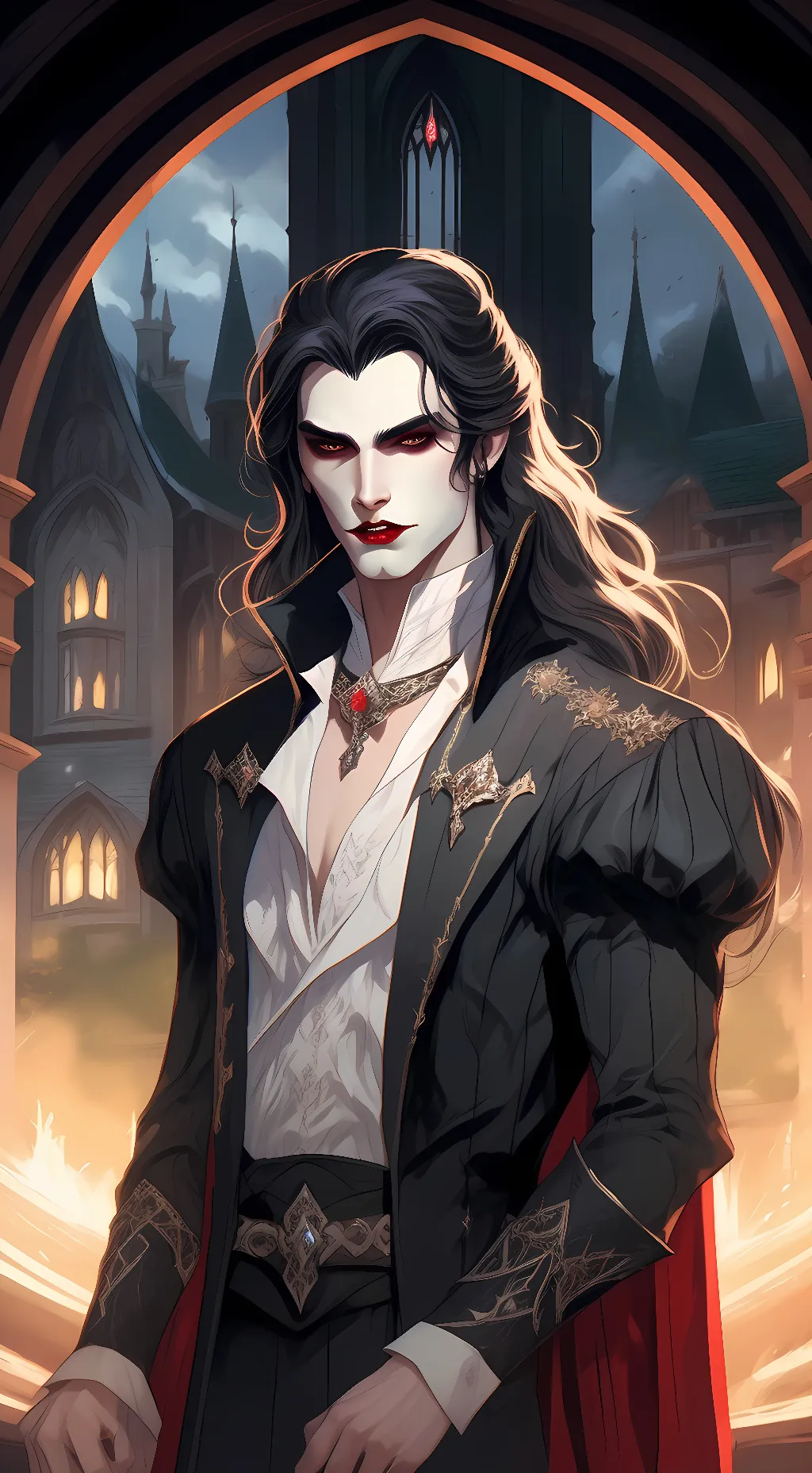 ai character: Victor Nightingale background