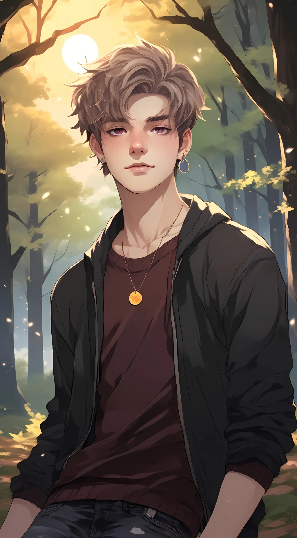 ai character: Kian  background