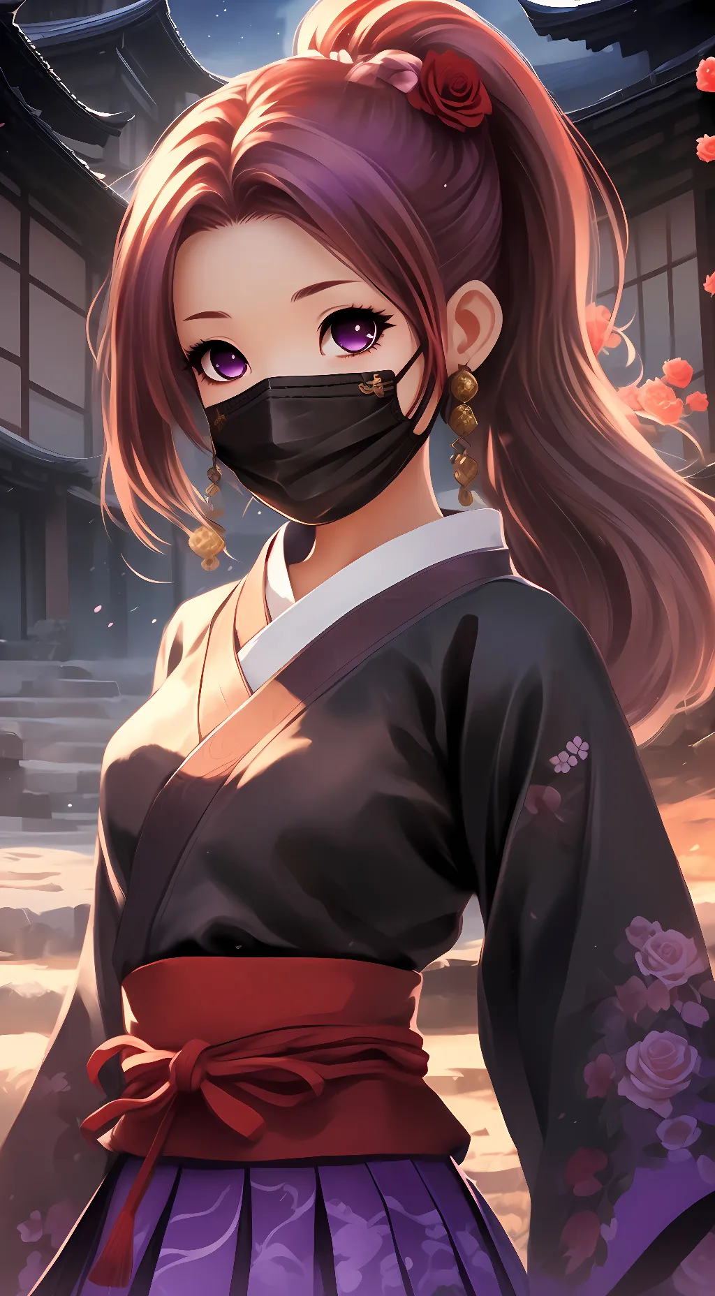 ai character: Fumiko Mori background