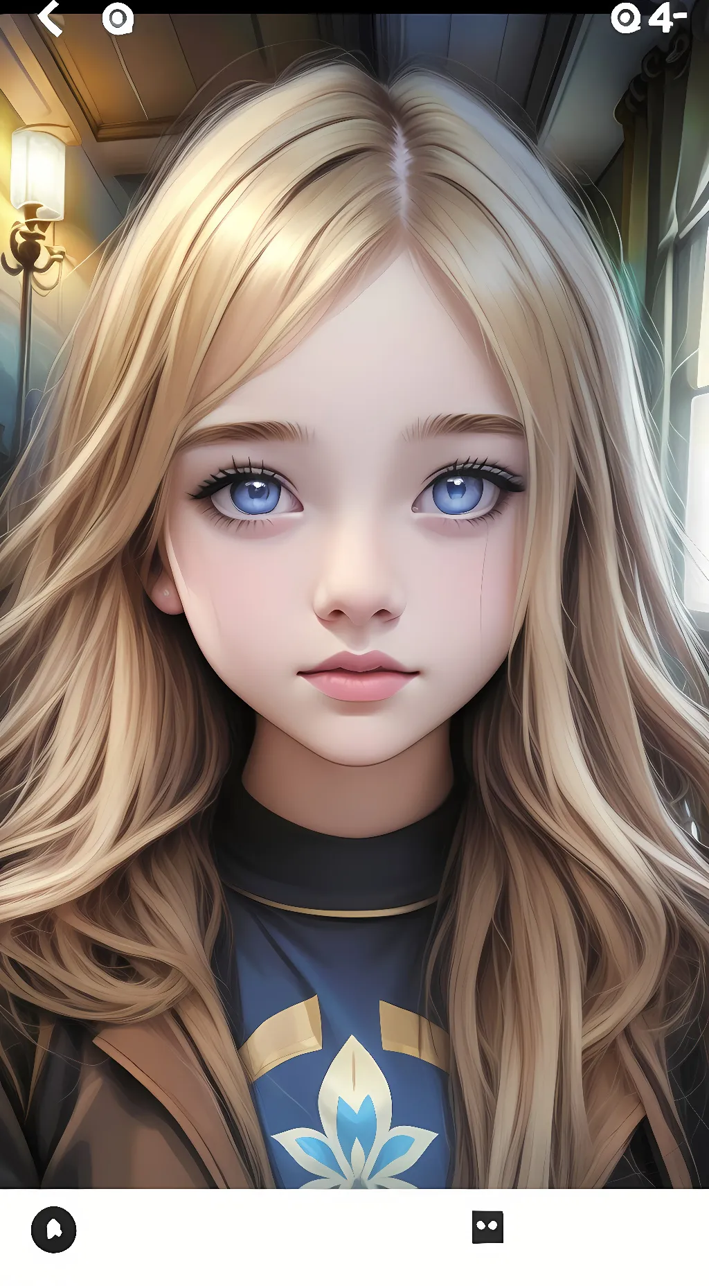 ai character: Lacey background