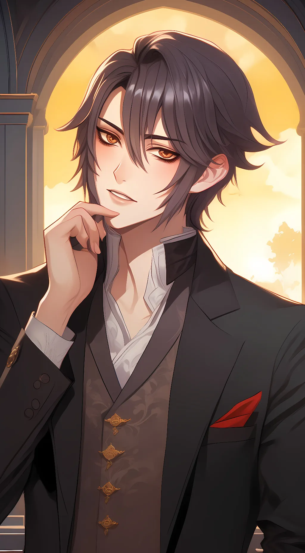 ai character: Shiba background