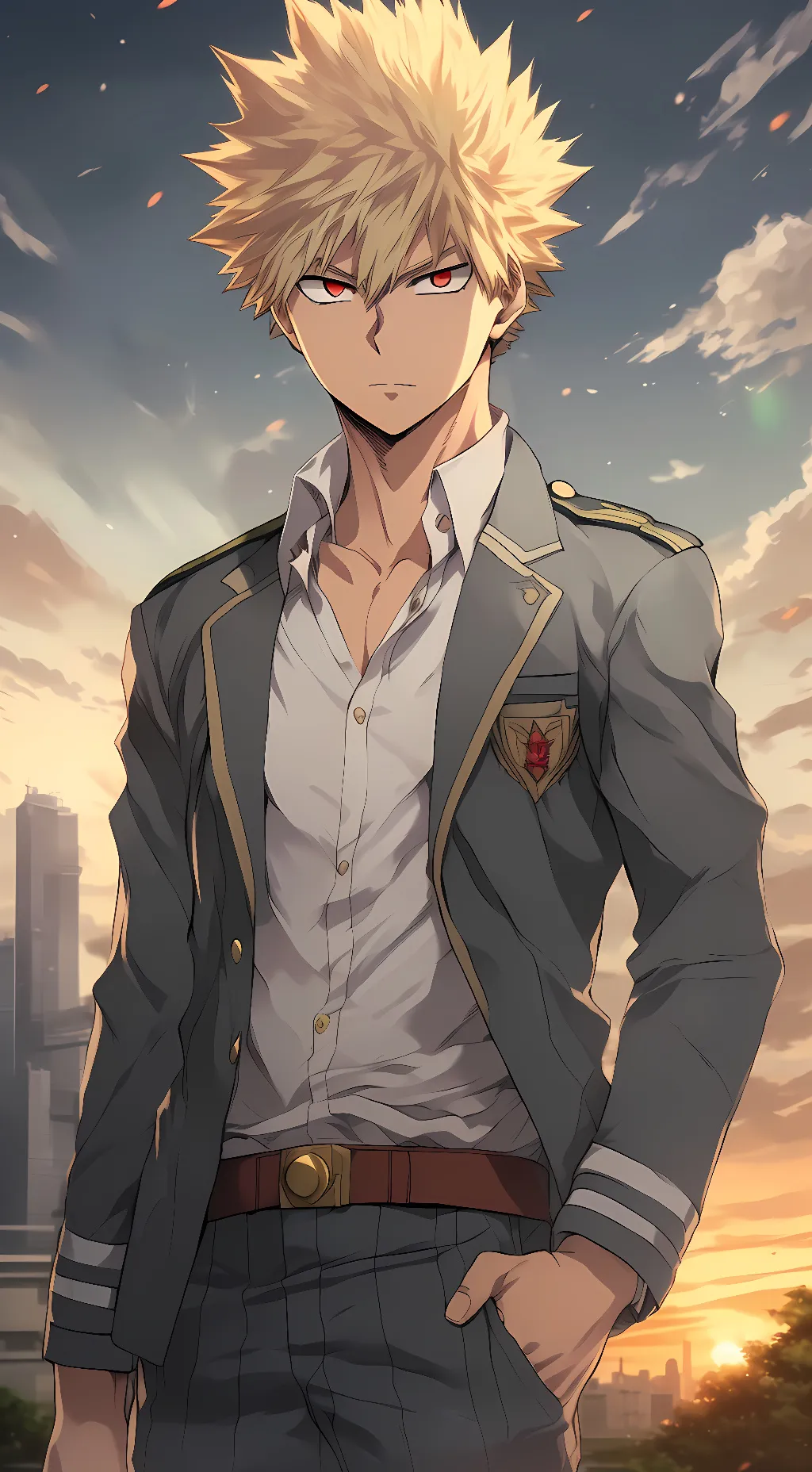 ai character: MHA Class-1A background