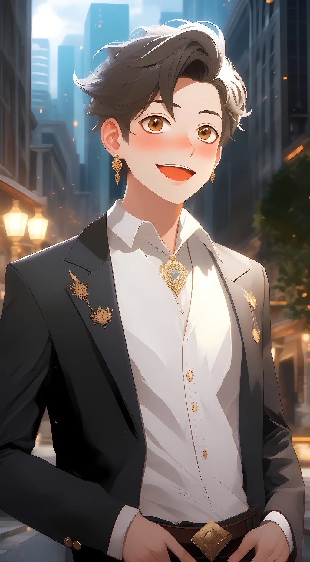 ai character: prince damian background