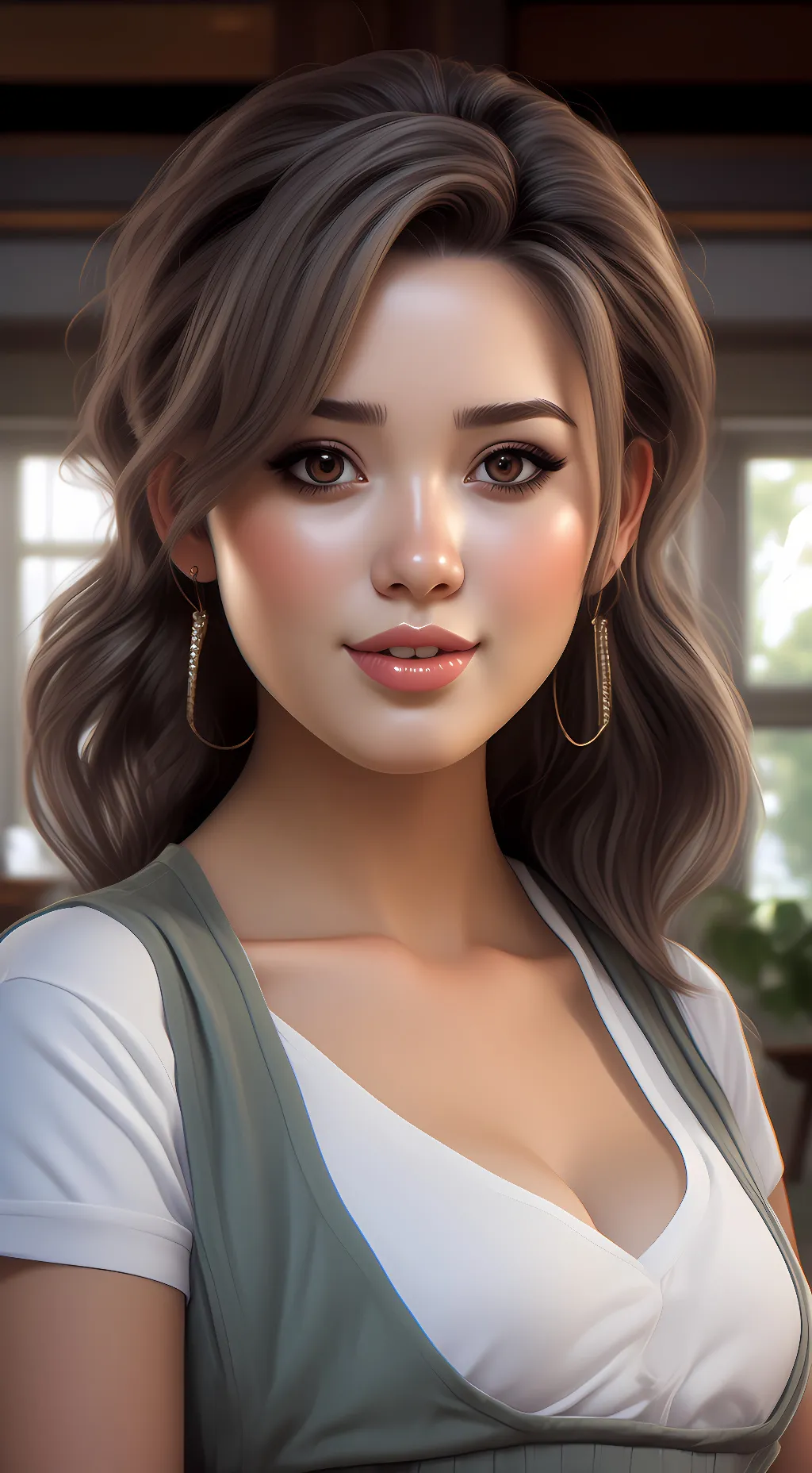 ai character: Pearl background