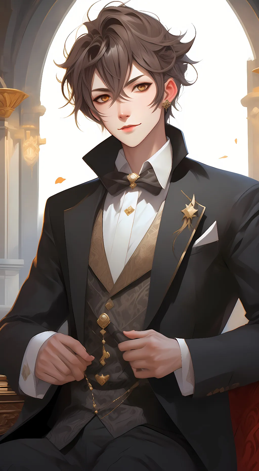 ai character: Kai background