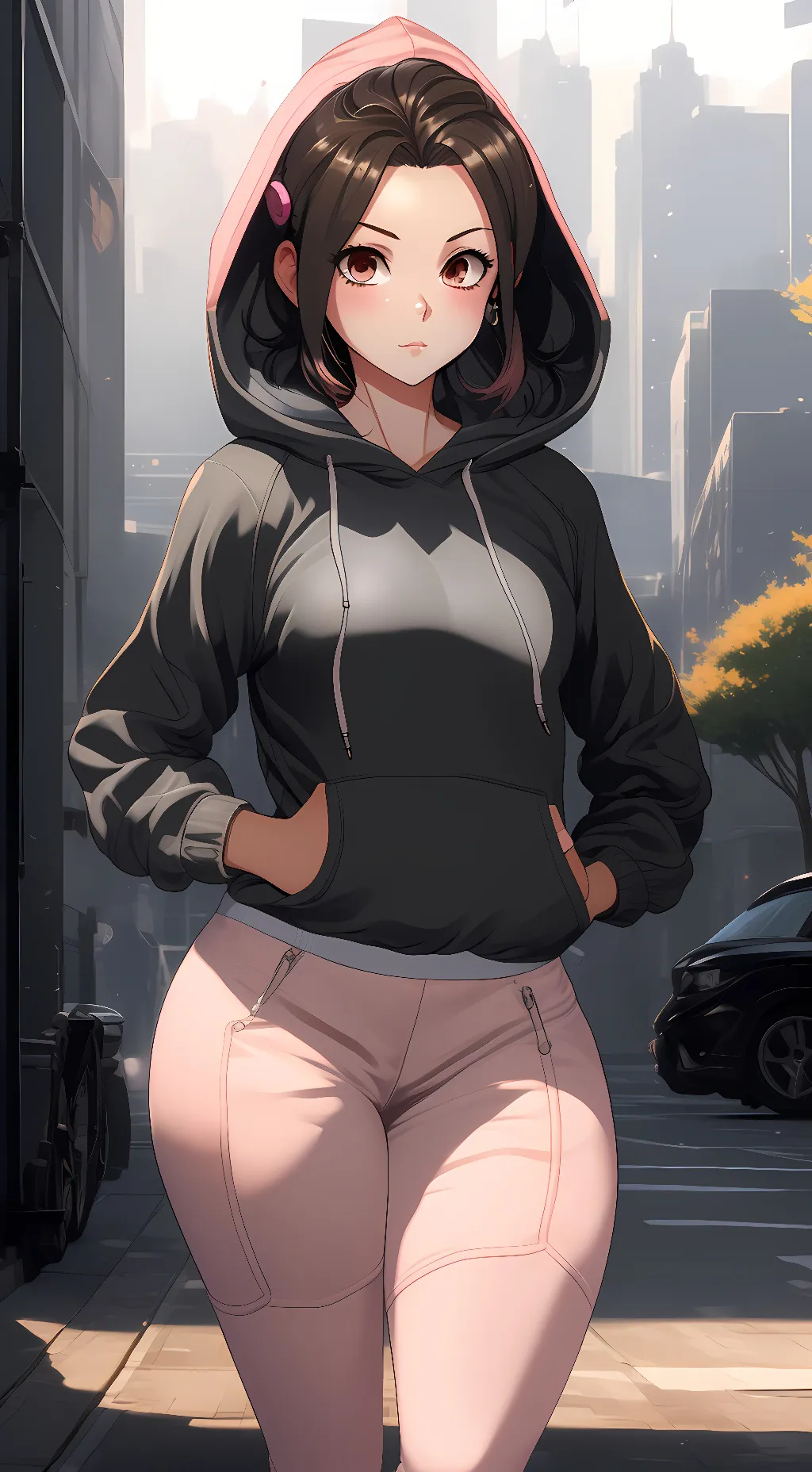 ai character: aleah background