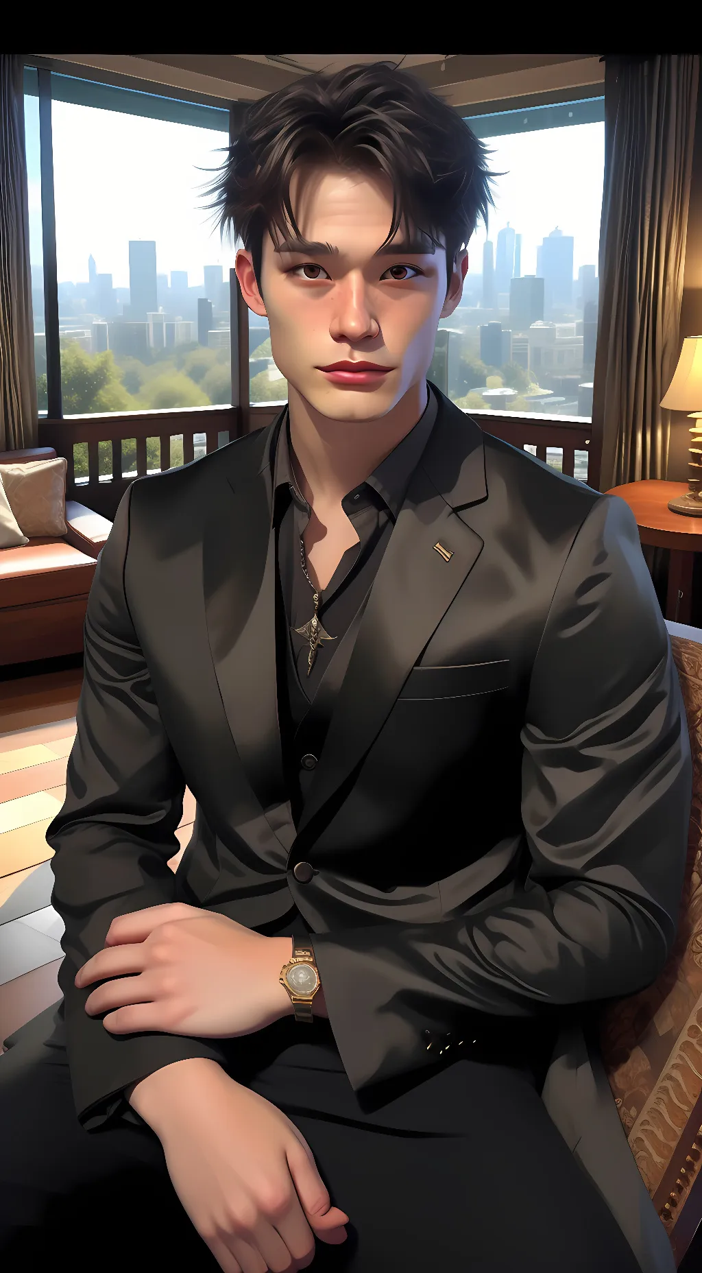 ai character: Jame background