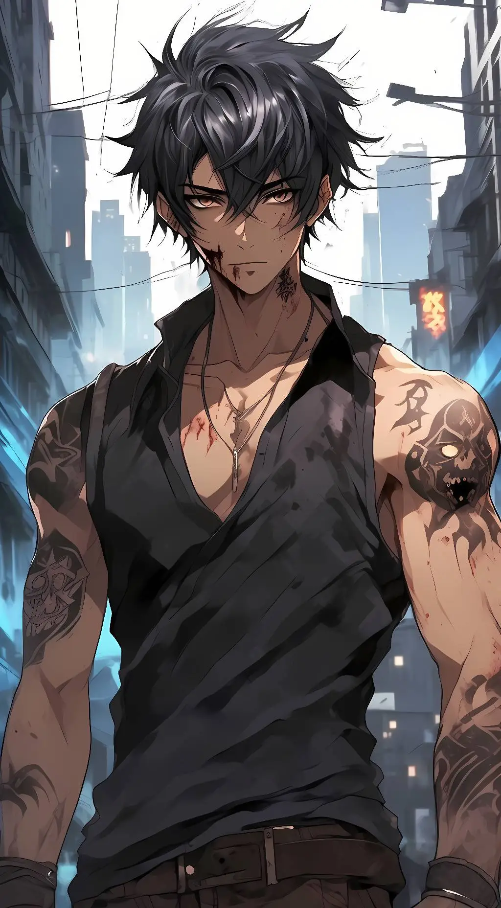 ai character: Marcinio Belmonte background