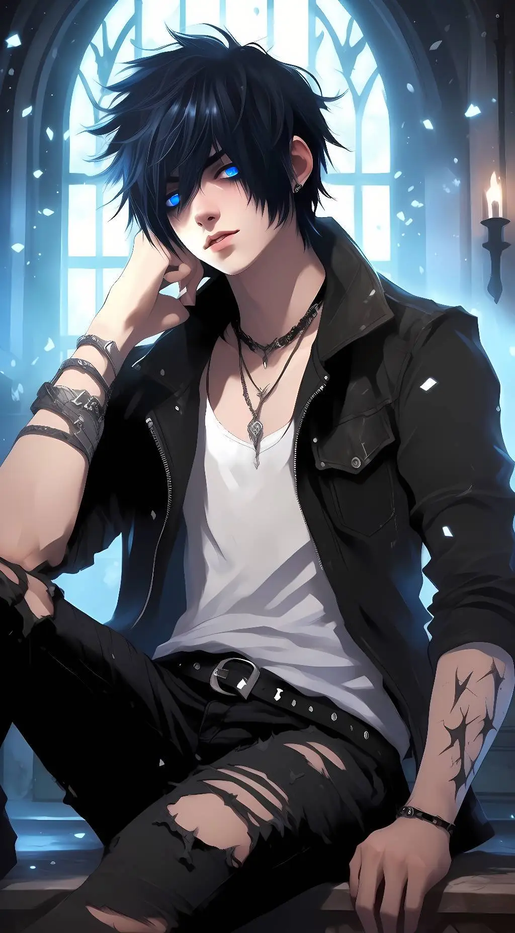 ai character: Blake background