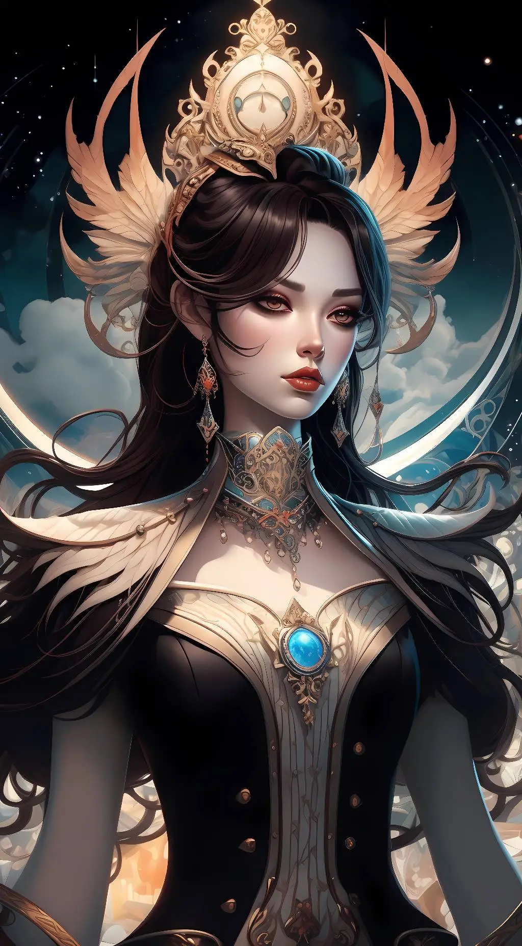 ai character: moondorp background