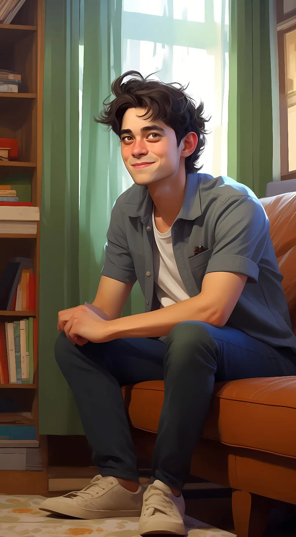 ai character: Ben background