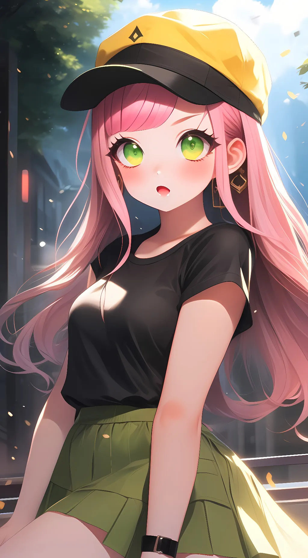 ai character: Harmony  background