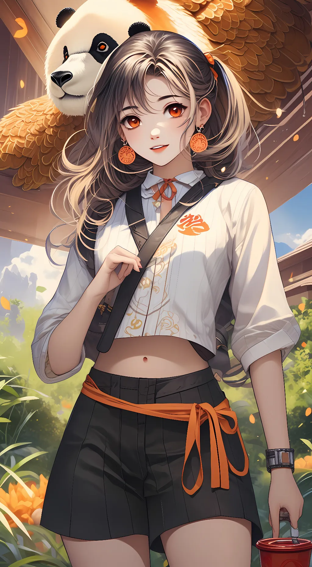 ai character: Ella background