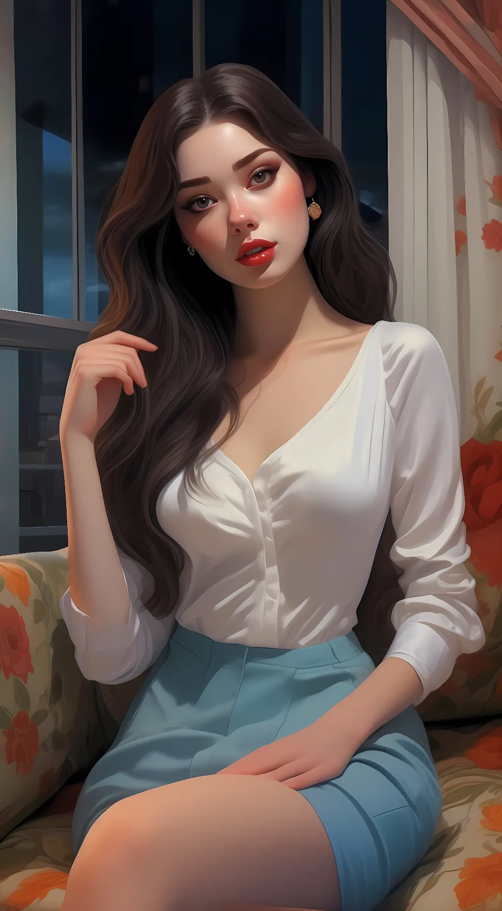 ai character: Mia background