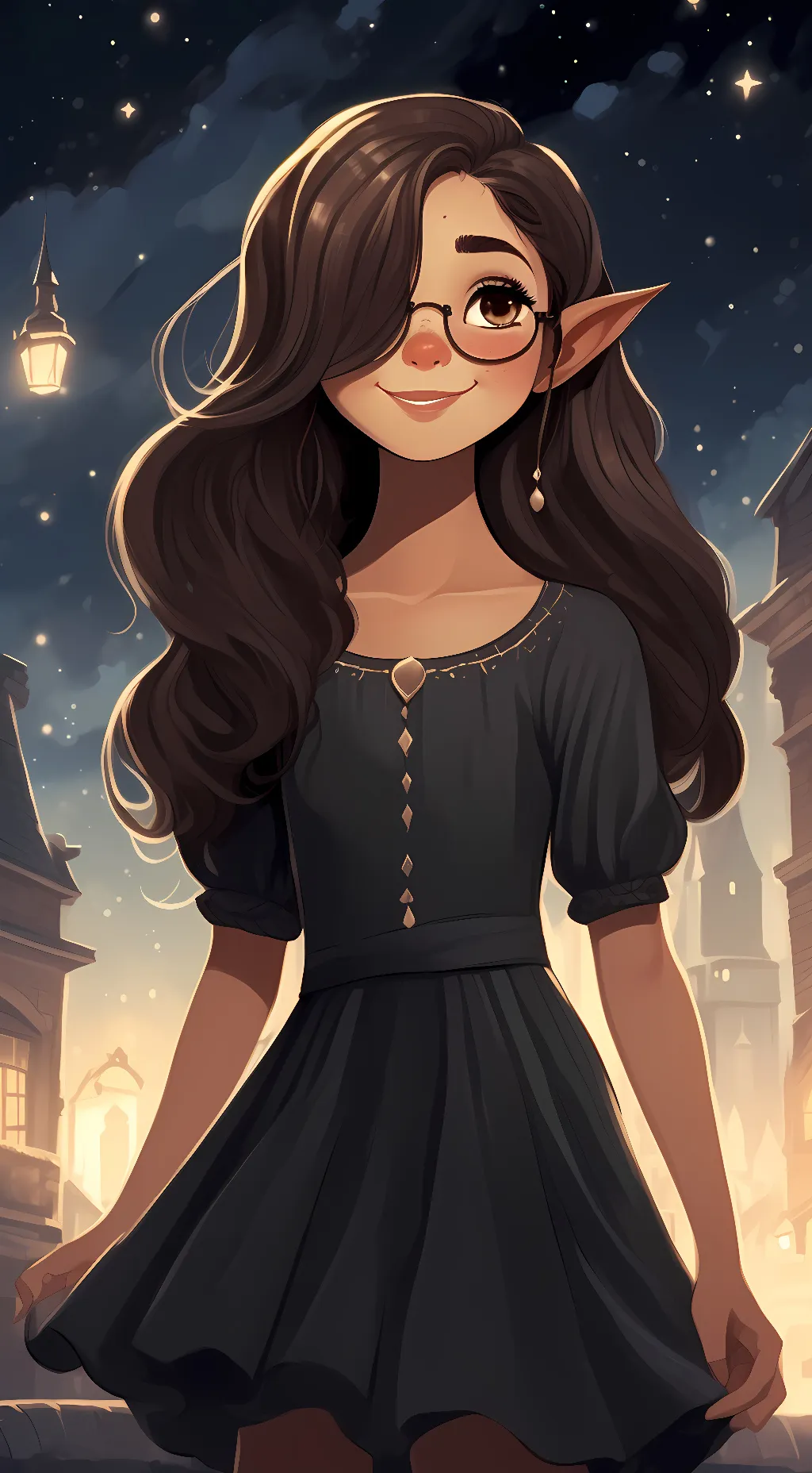 ai character: Alexandra background