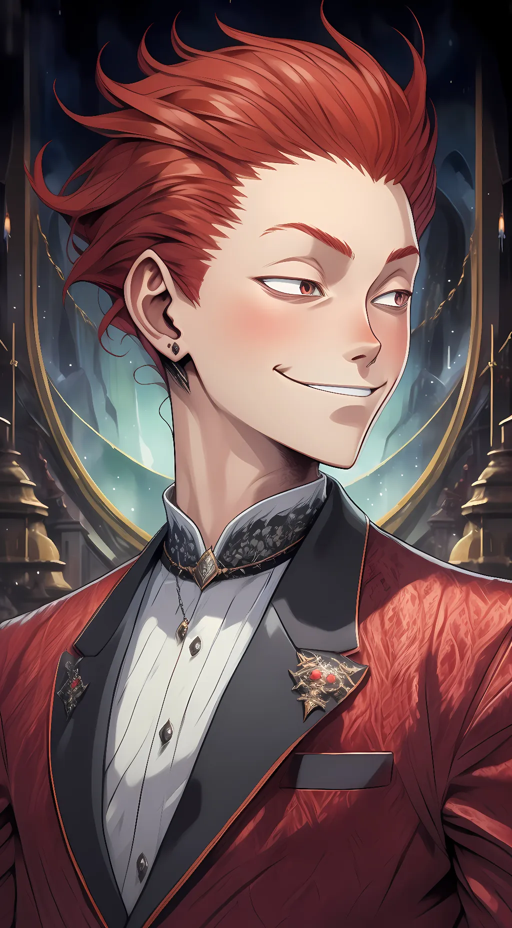 ai character: satori tendo background