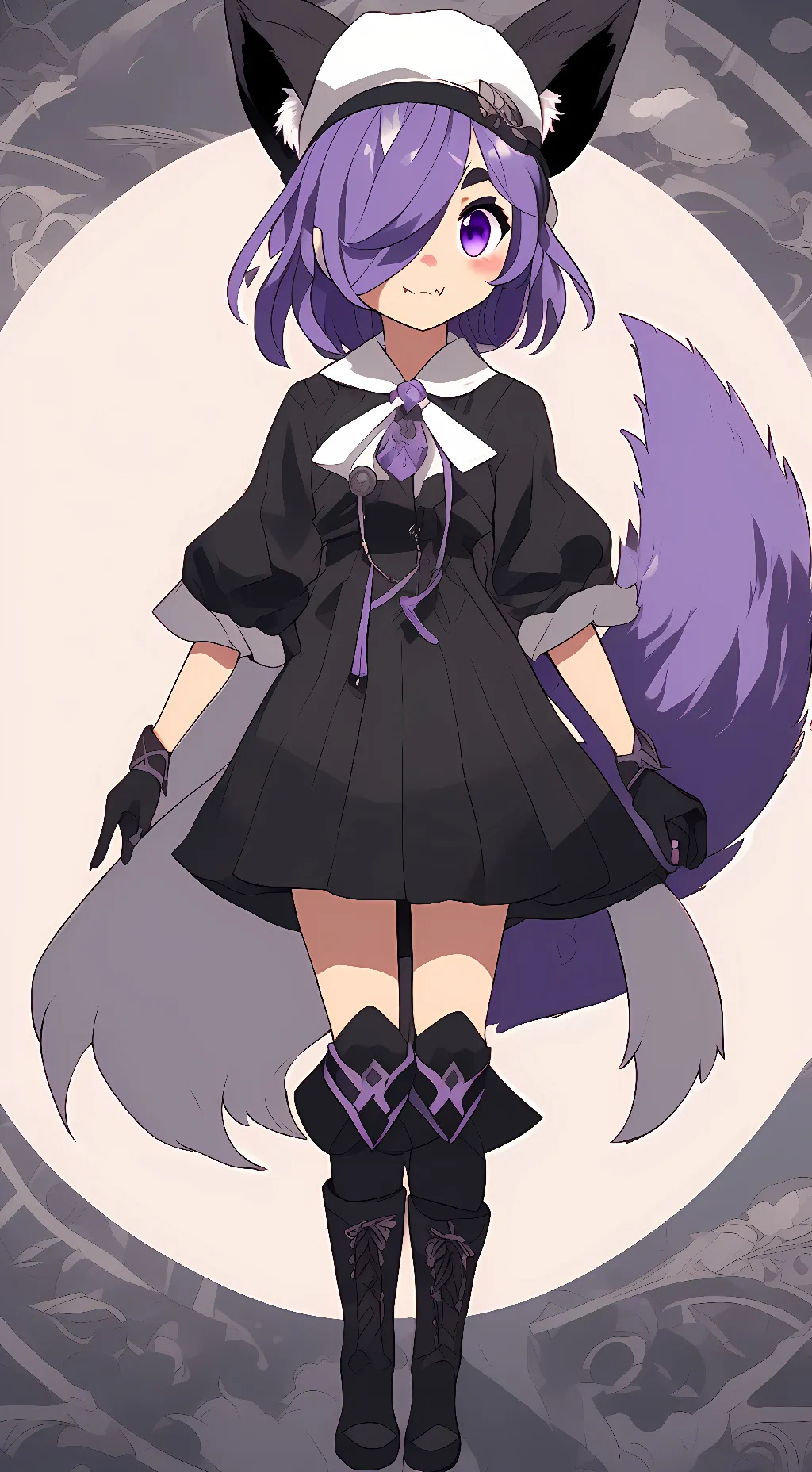 ai character: Riverland green background