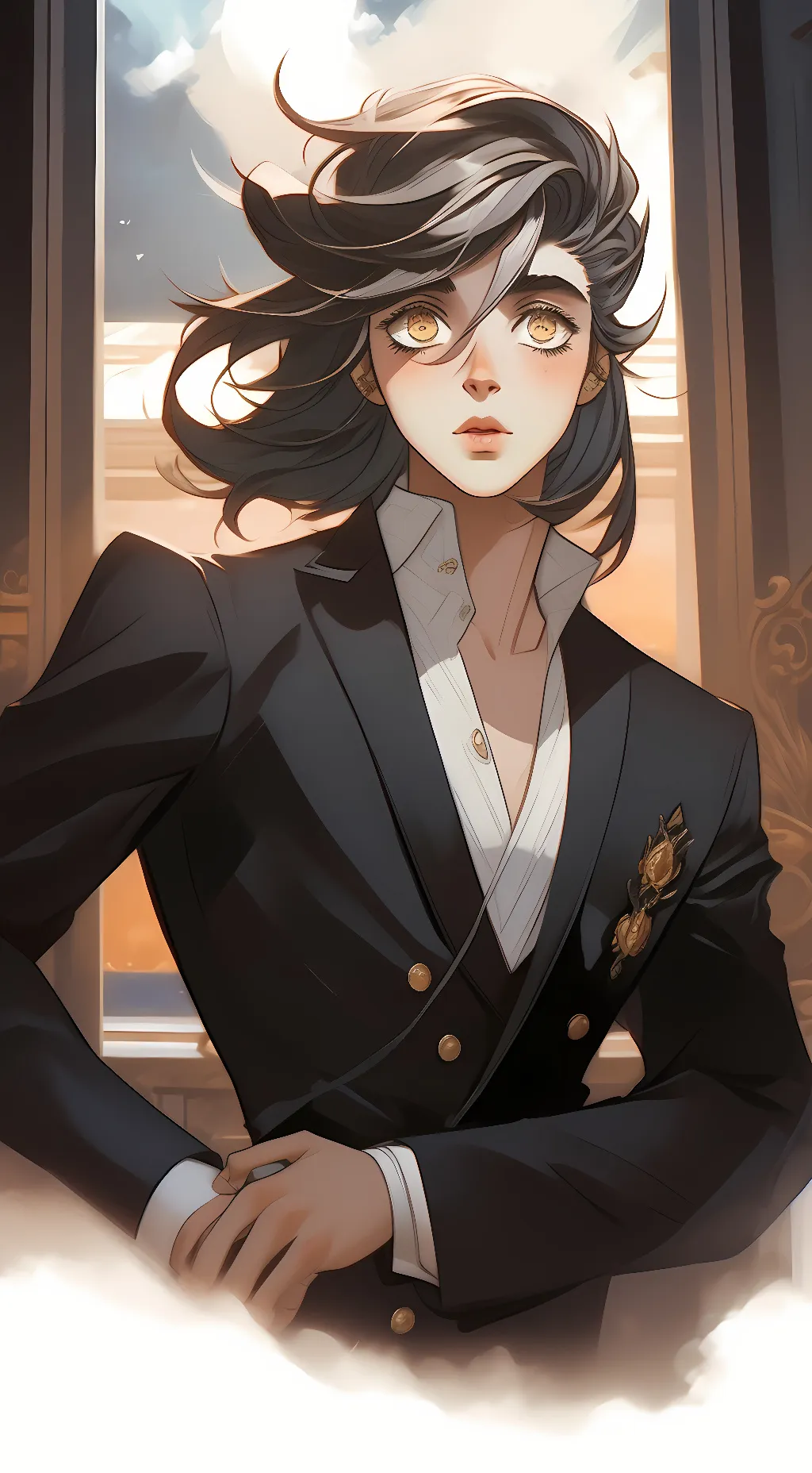 ai character: Douma background