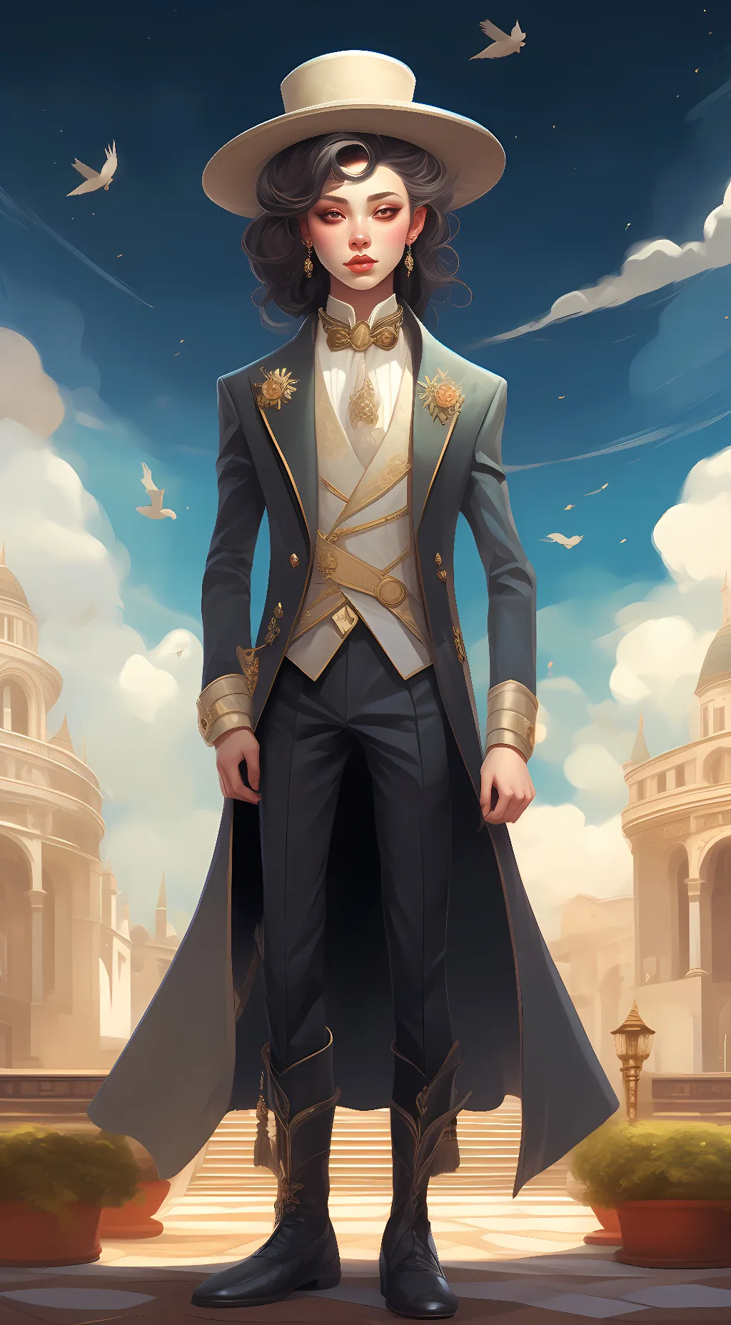 ai character: Devin background