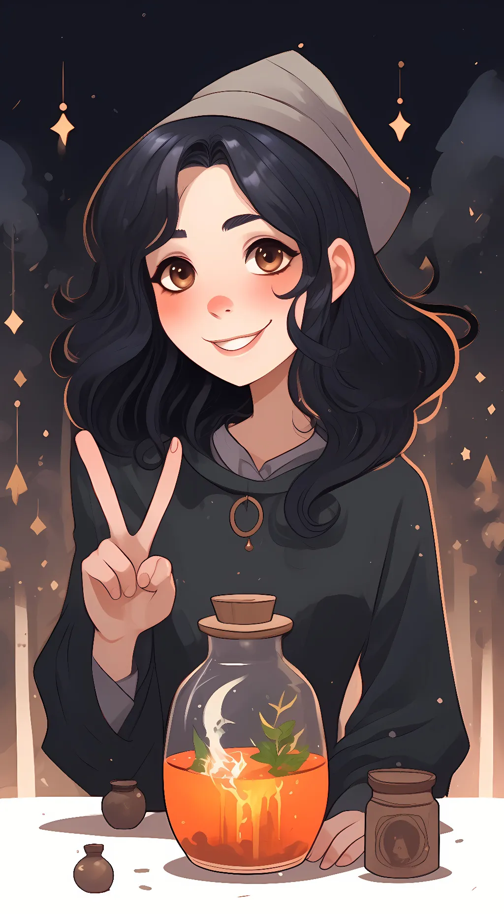 ai character: Sophia background