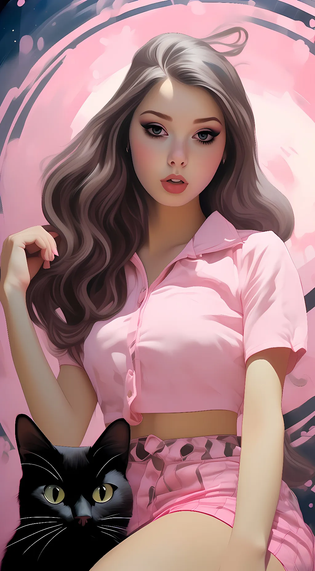 ai character: original jaeny  background