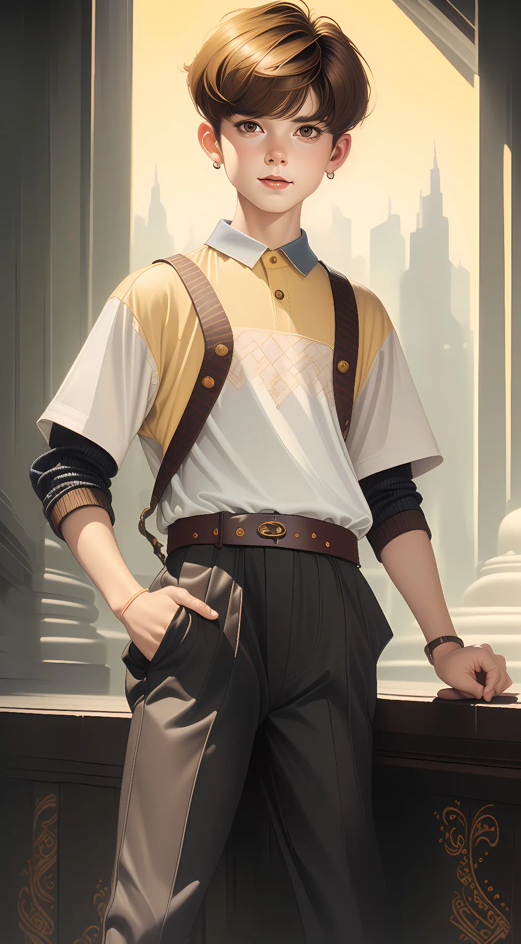 ai character: William byers(Will background