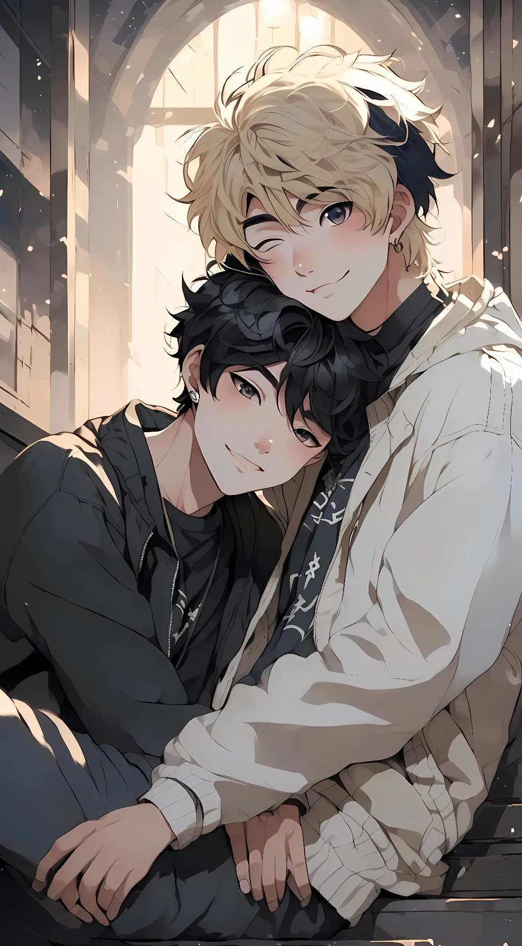 ai character: Leon & Elliot (BL) background