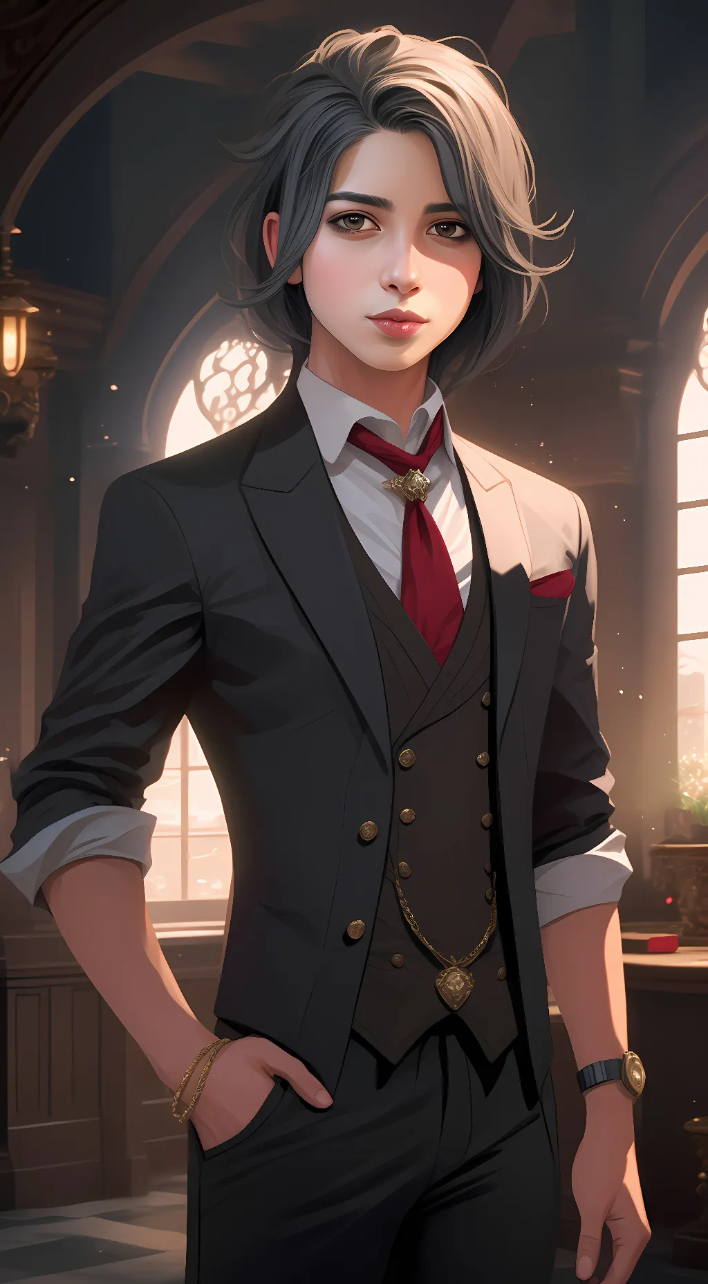 ai character: james background