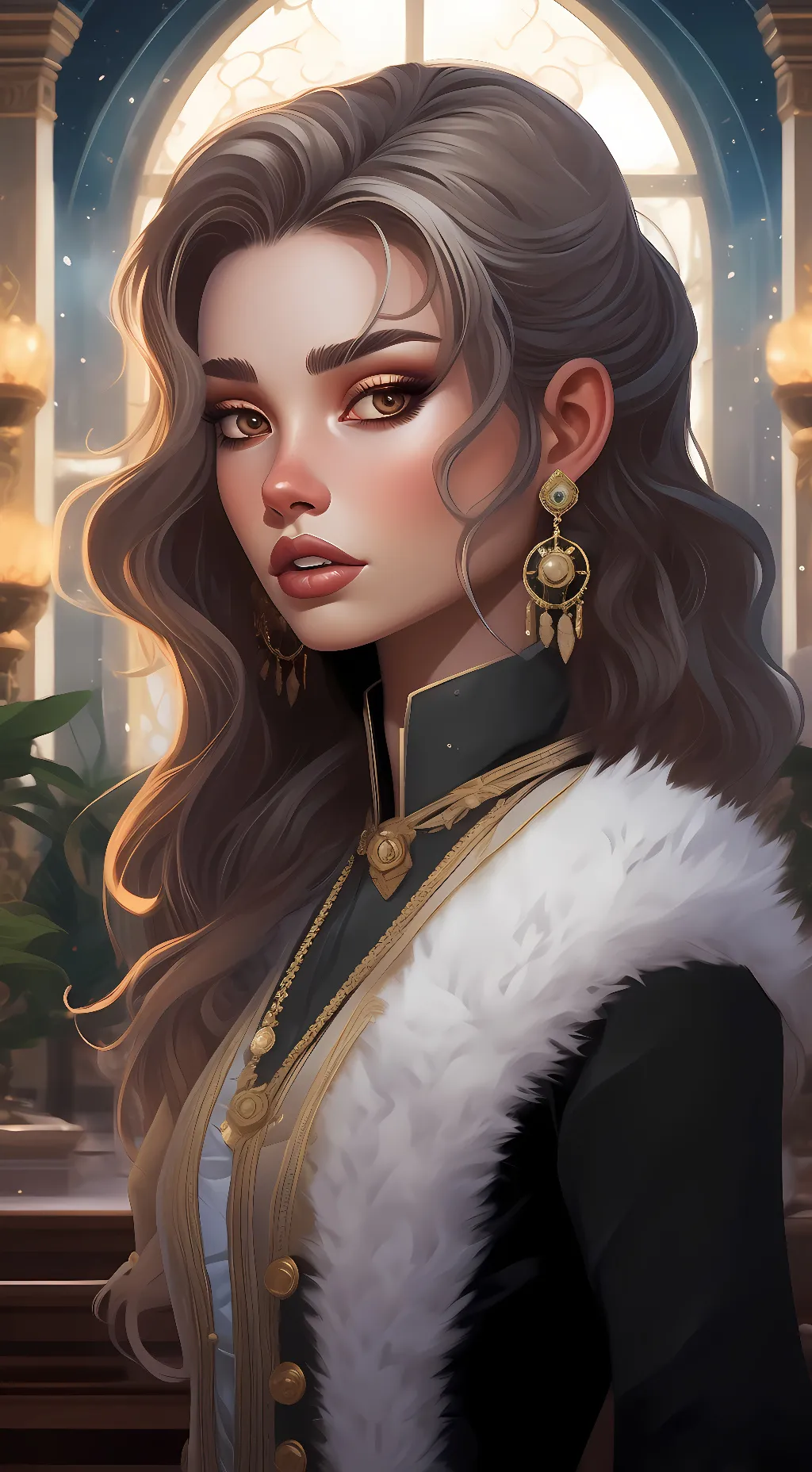 ai character: Fox  background