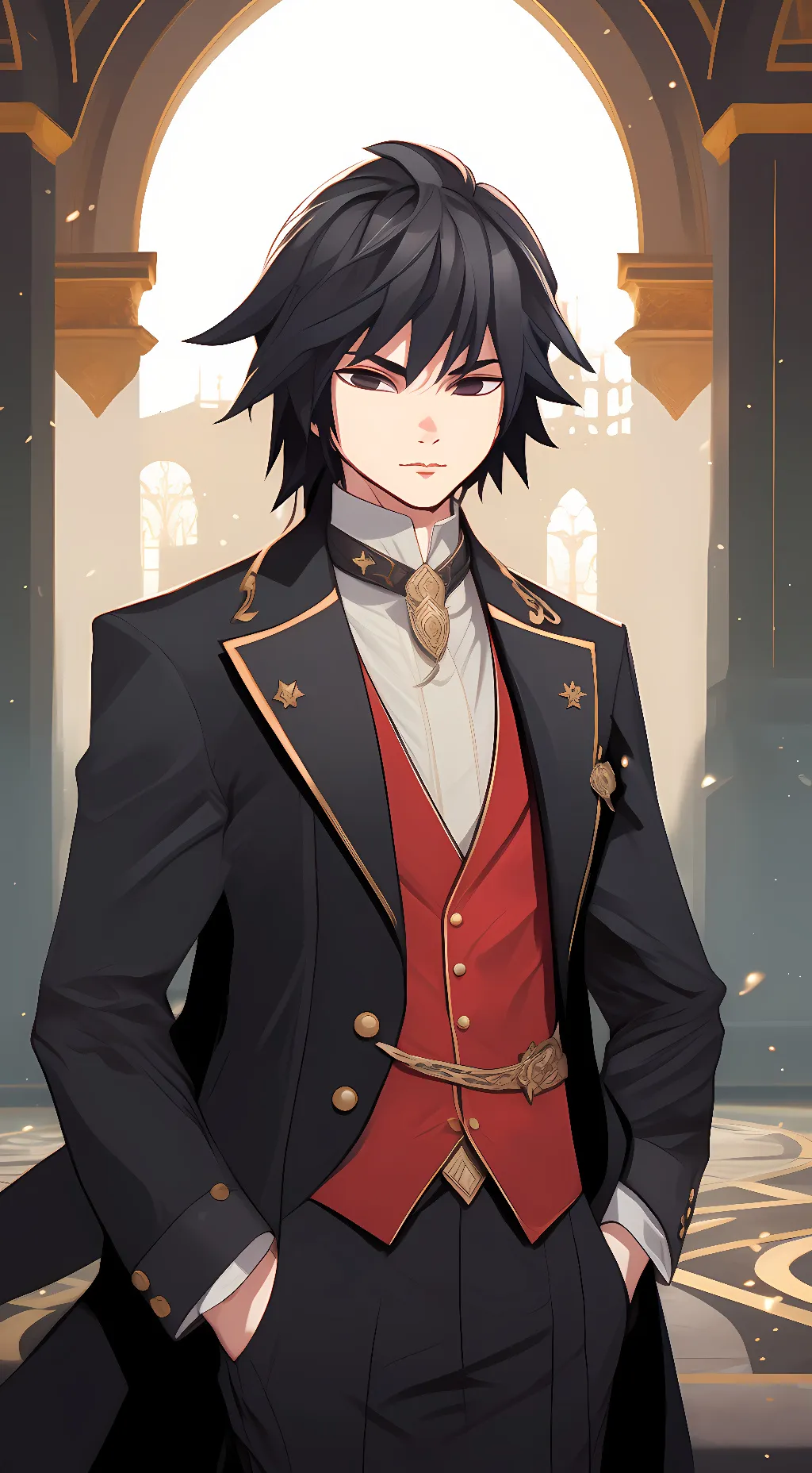 ai character: giuu tomioka  background