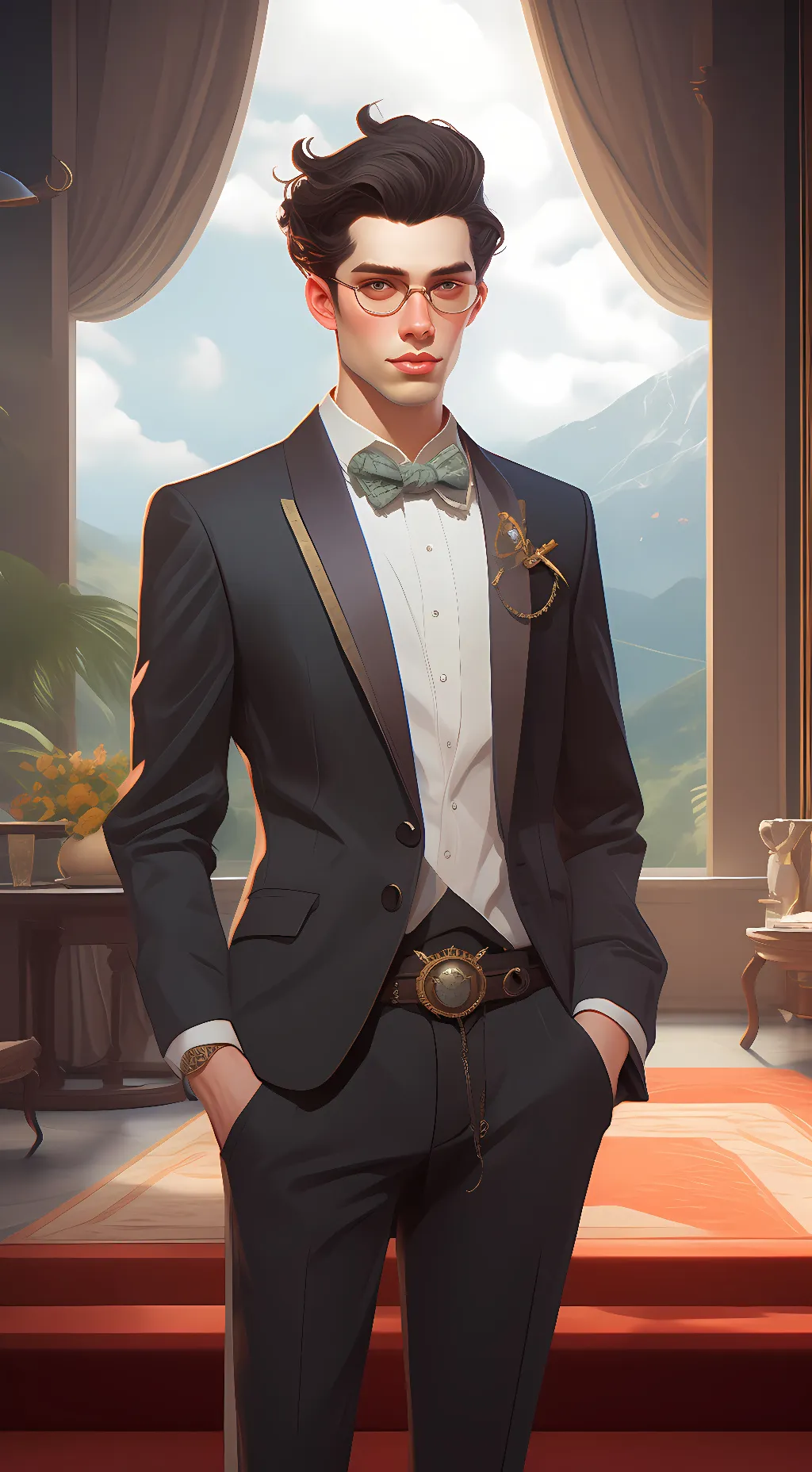 ai character: James background