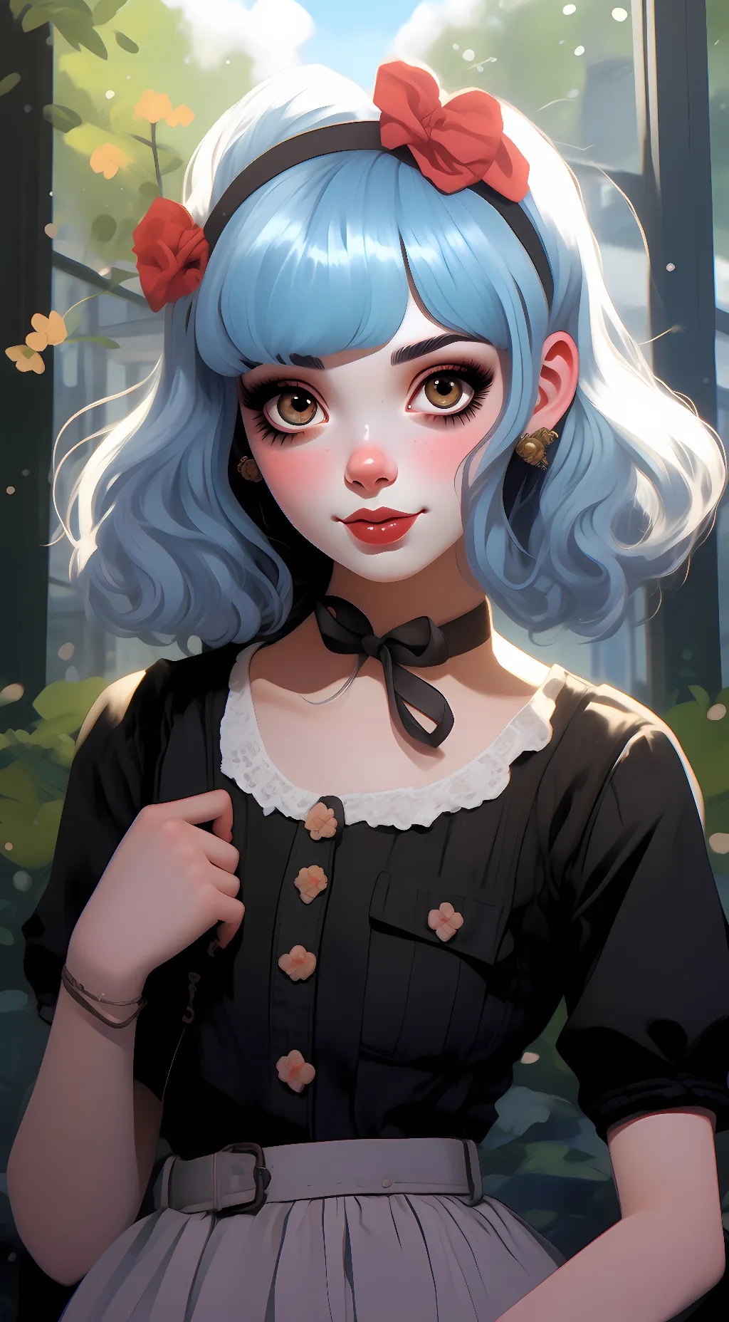 ai character: Hailey background