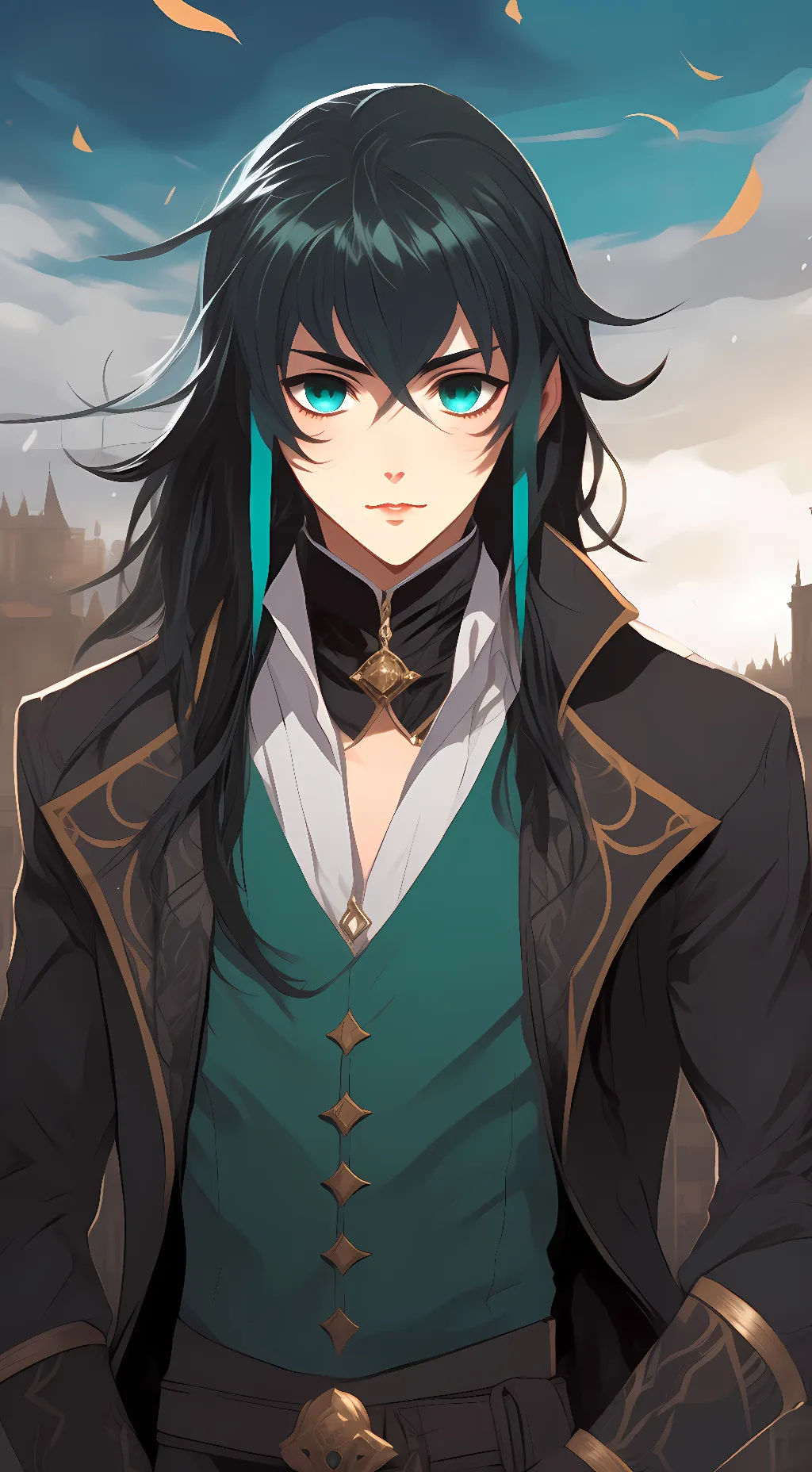 ai character: Muichiro Tokito background