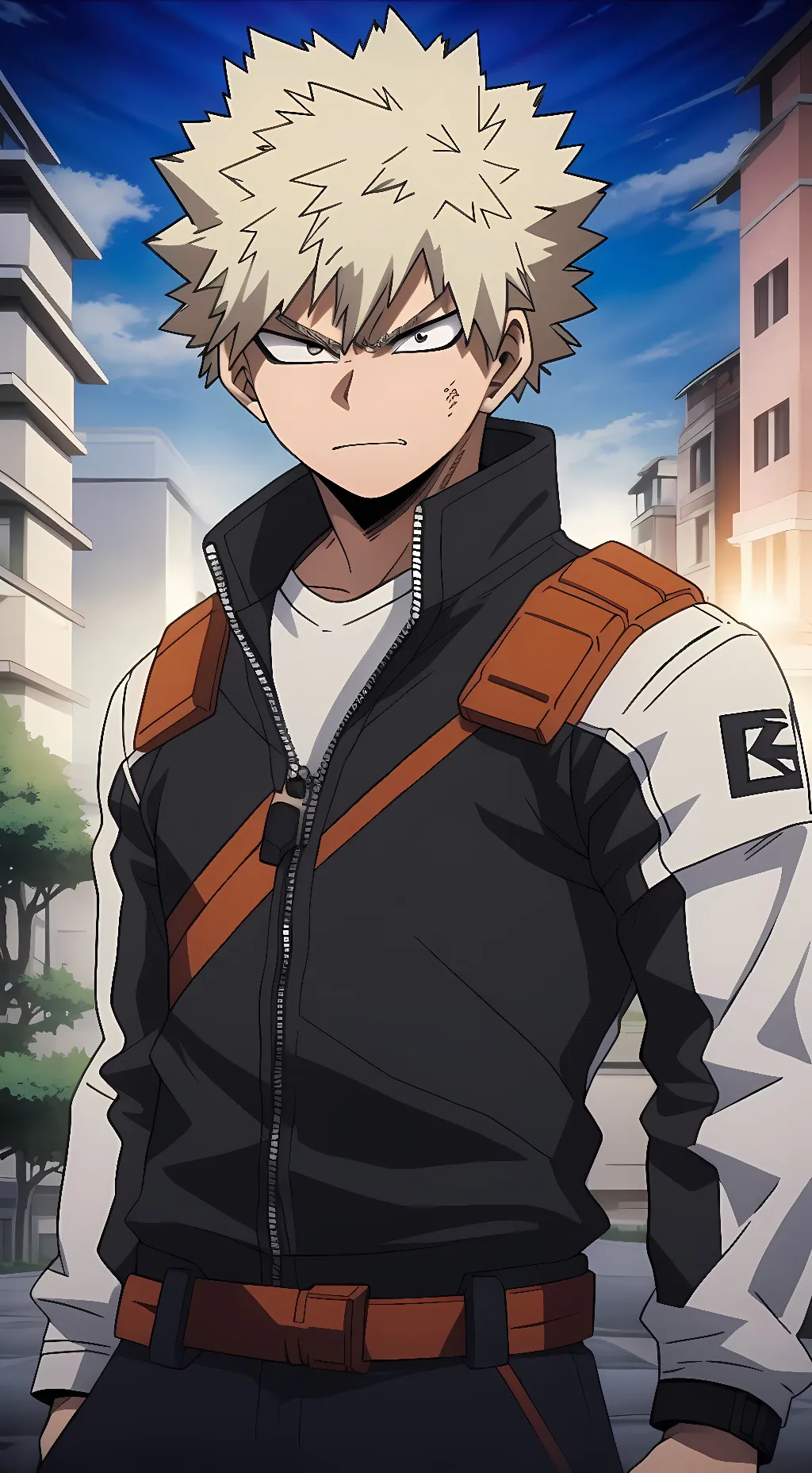 ai character: bakugou background