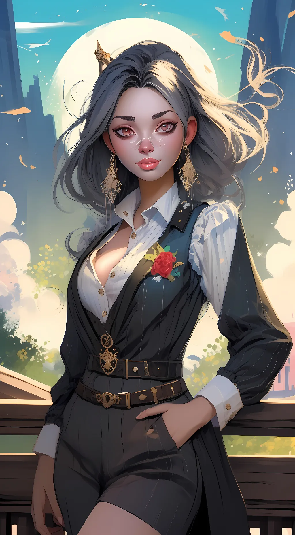 ai character: Lia background