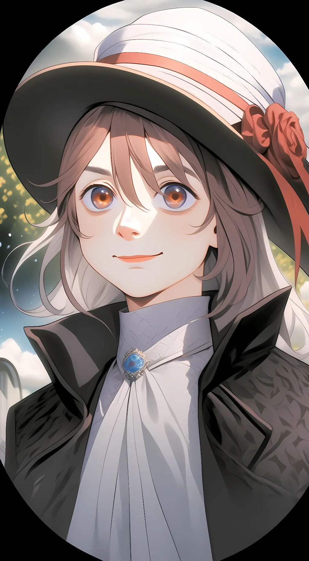 ai character: raggedy Andy  background