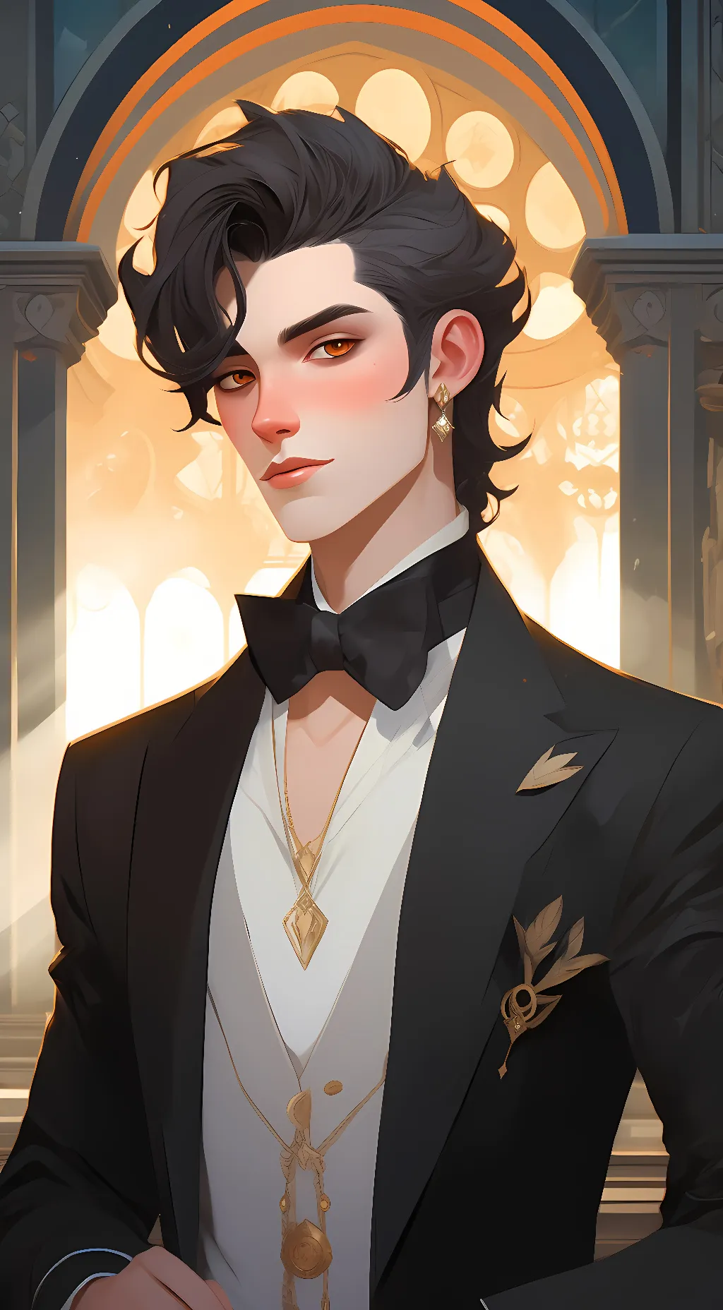 ai character: I don't know background