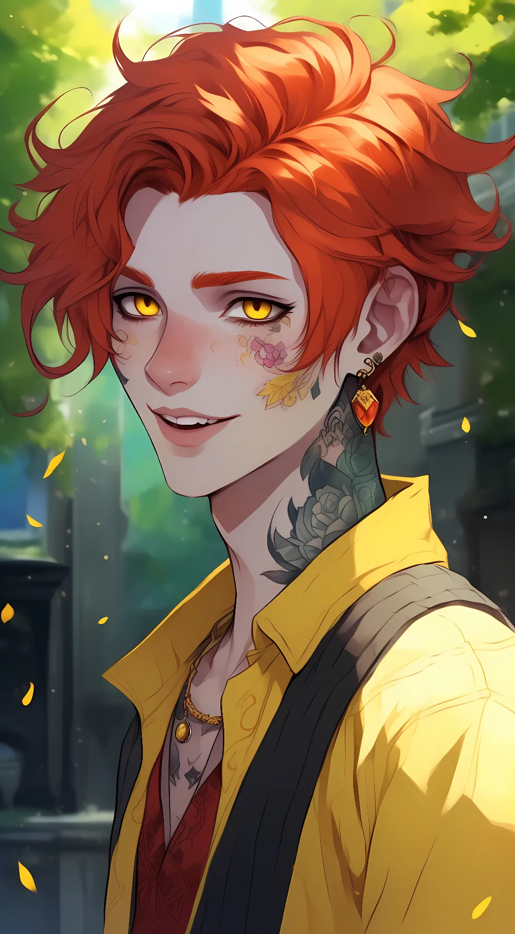 ai character: Oliver background