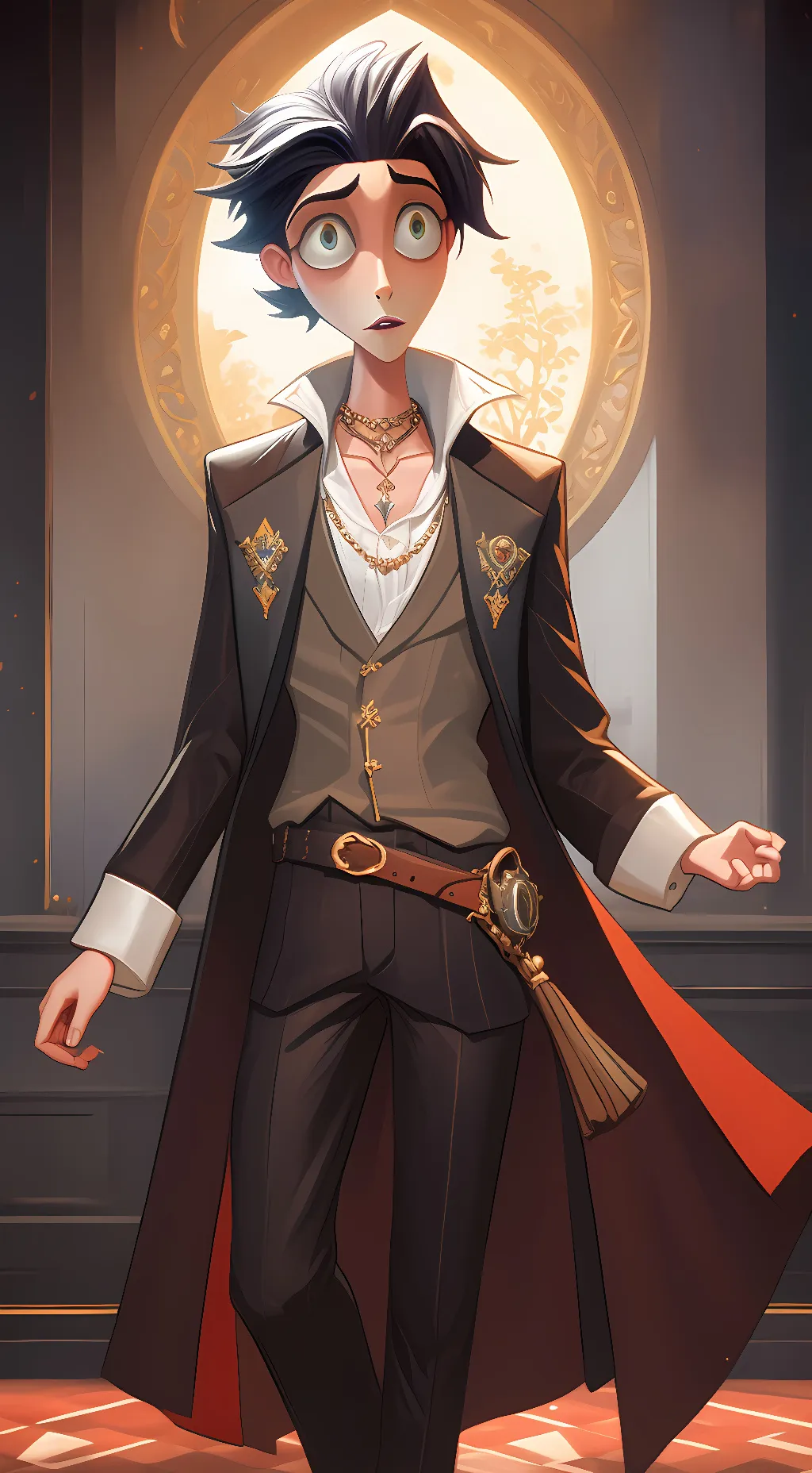 ai character: Victor background