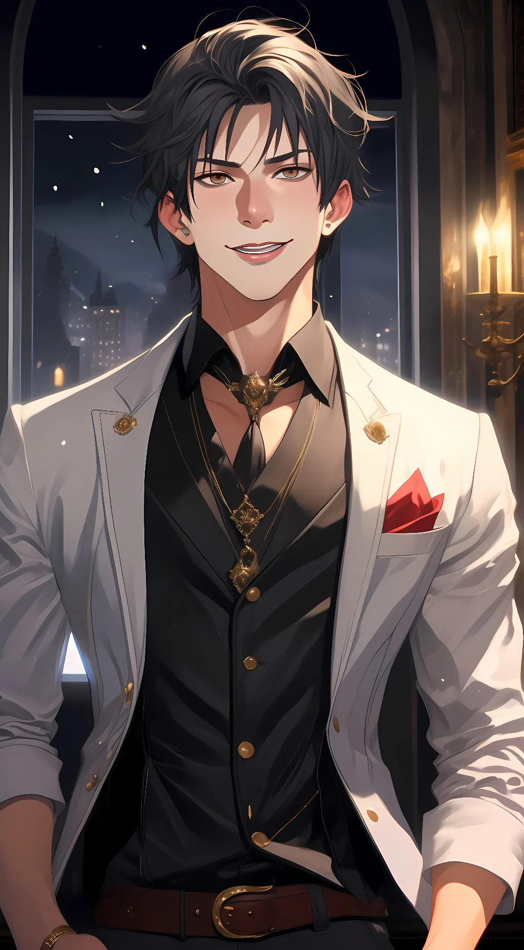 ai character: Toji background