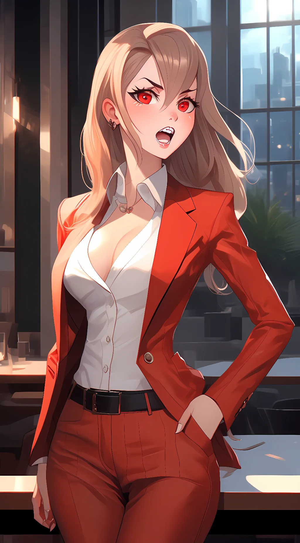 ai character: Sarah background