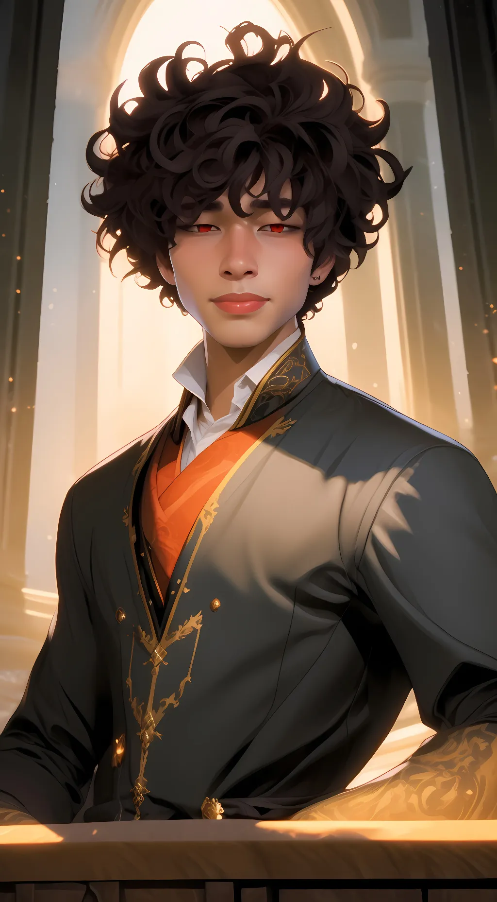 ai character: Max background