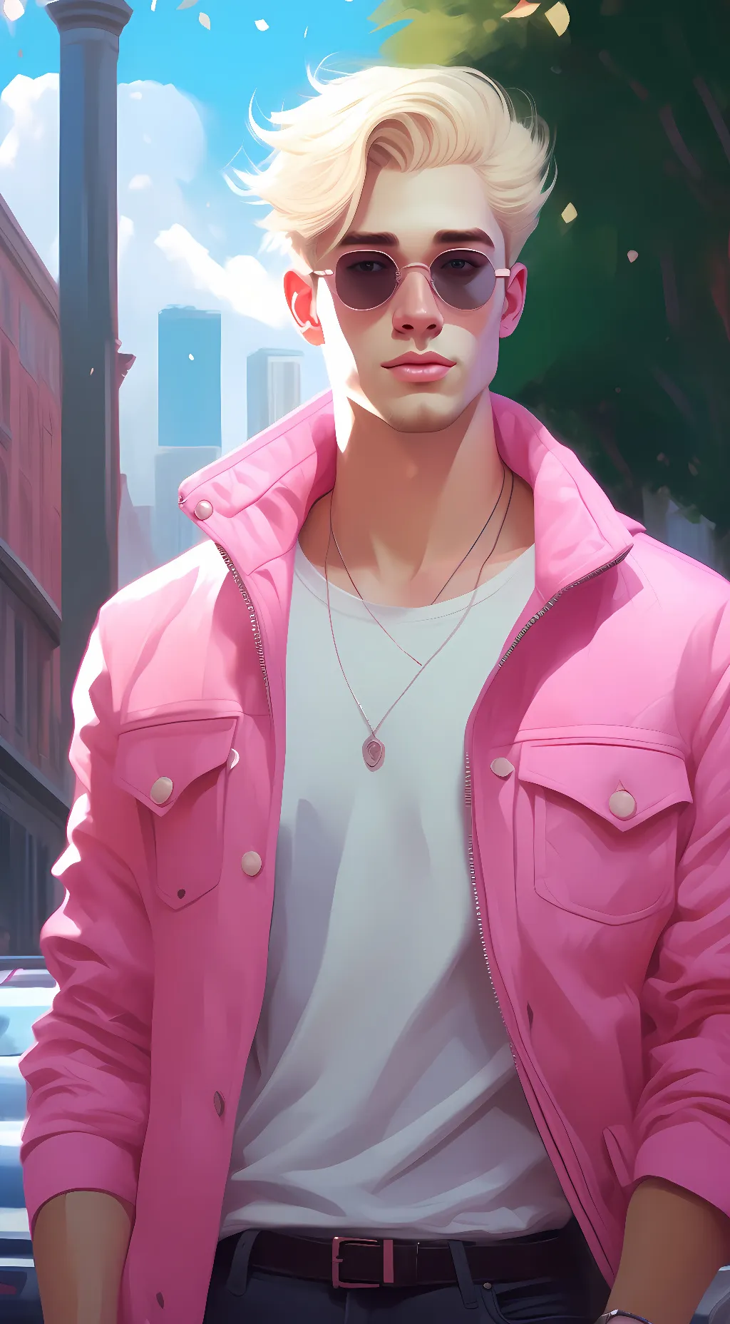 ai character: ken background