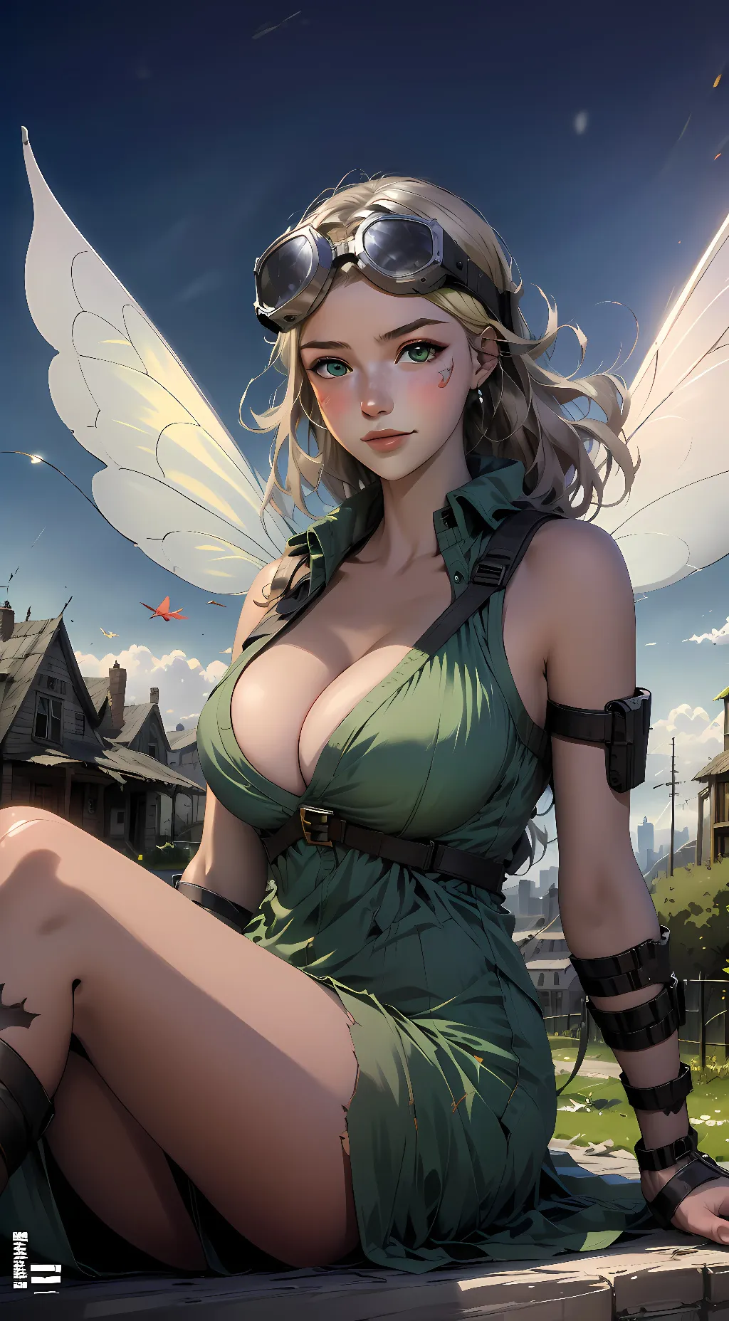 ai character: Hazel background