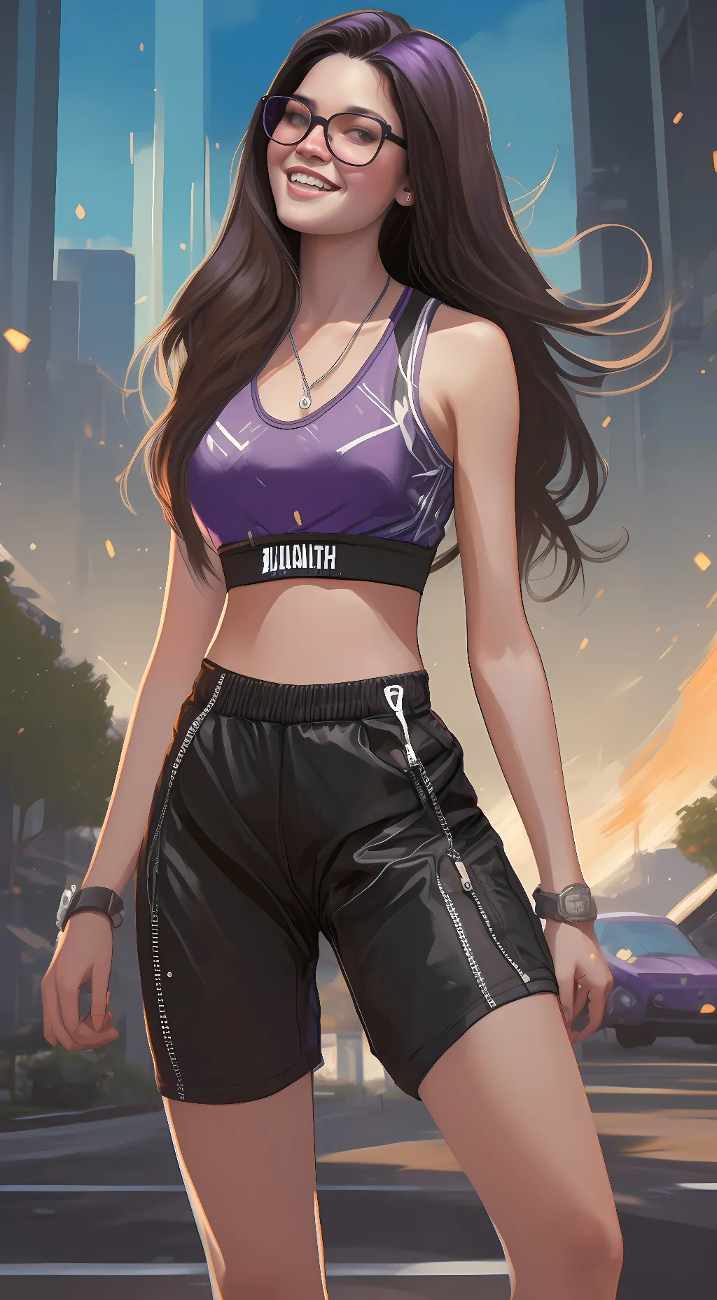 ai character: Dani background